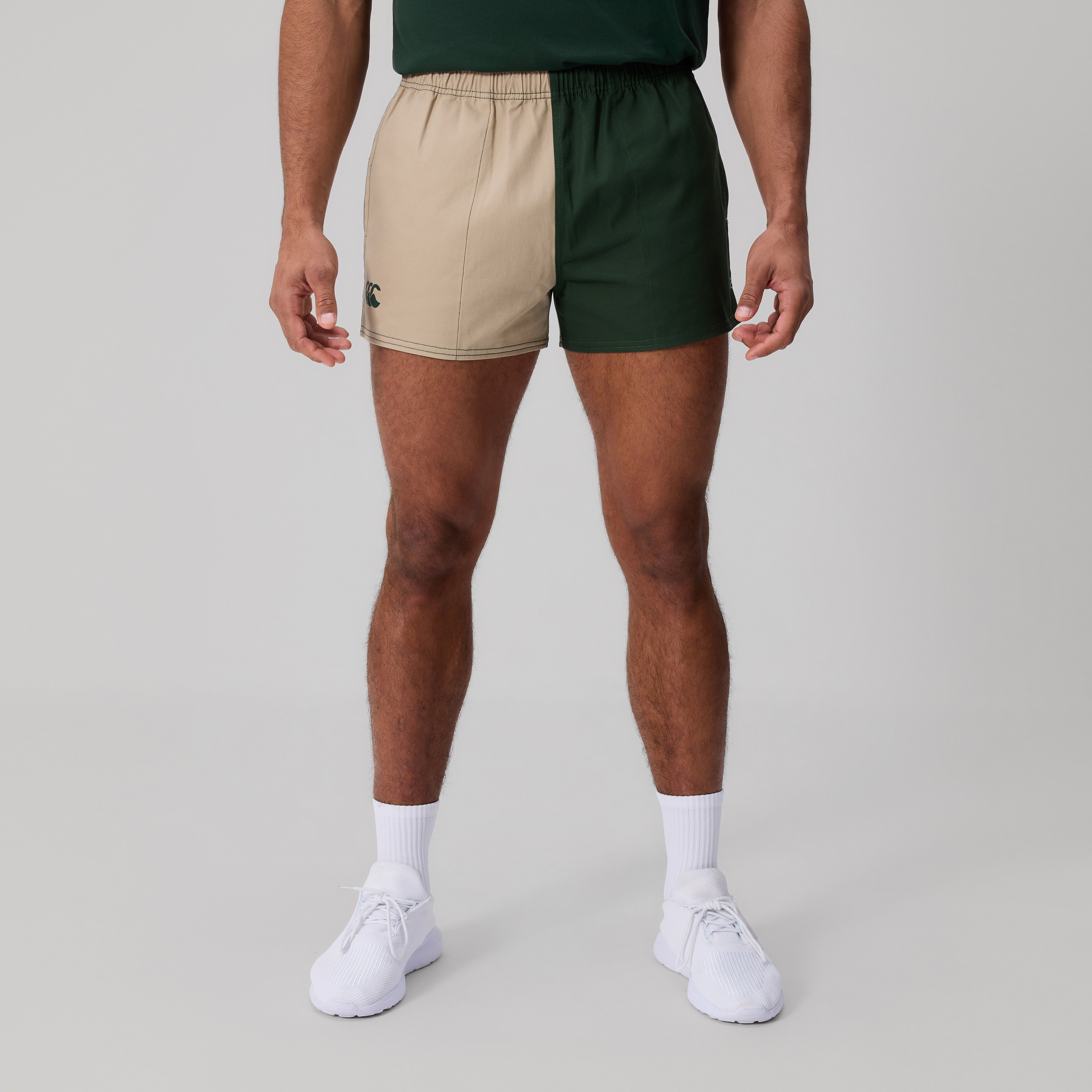 canterbury-fundamentals-harlequin-drill-shorts-verde-hombre image 3
