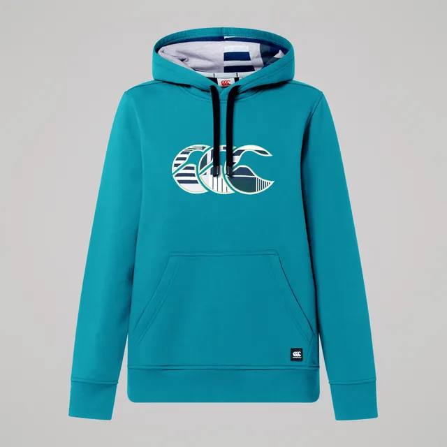 canterbury-sudadera-con-capucha-uglies-logo-para-mujer-azul image 1