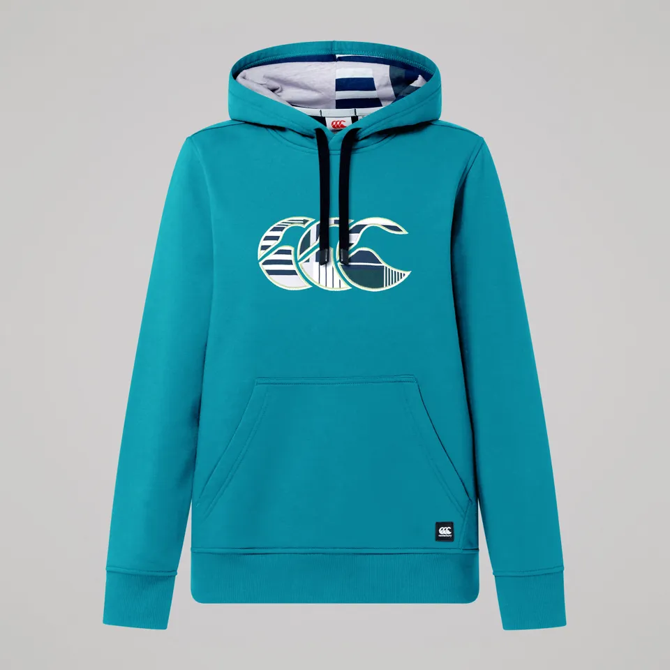 canterbury-sudadera-con-capucha-uglies-logo-para-mujer-azul image 1