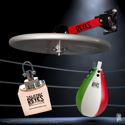 cleto-reyes-kit-plataforma-arm-of-steel-swivel-pera-tricolor-mediana-de-regalo image 2
