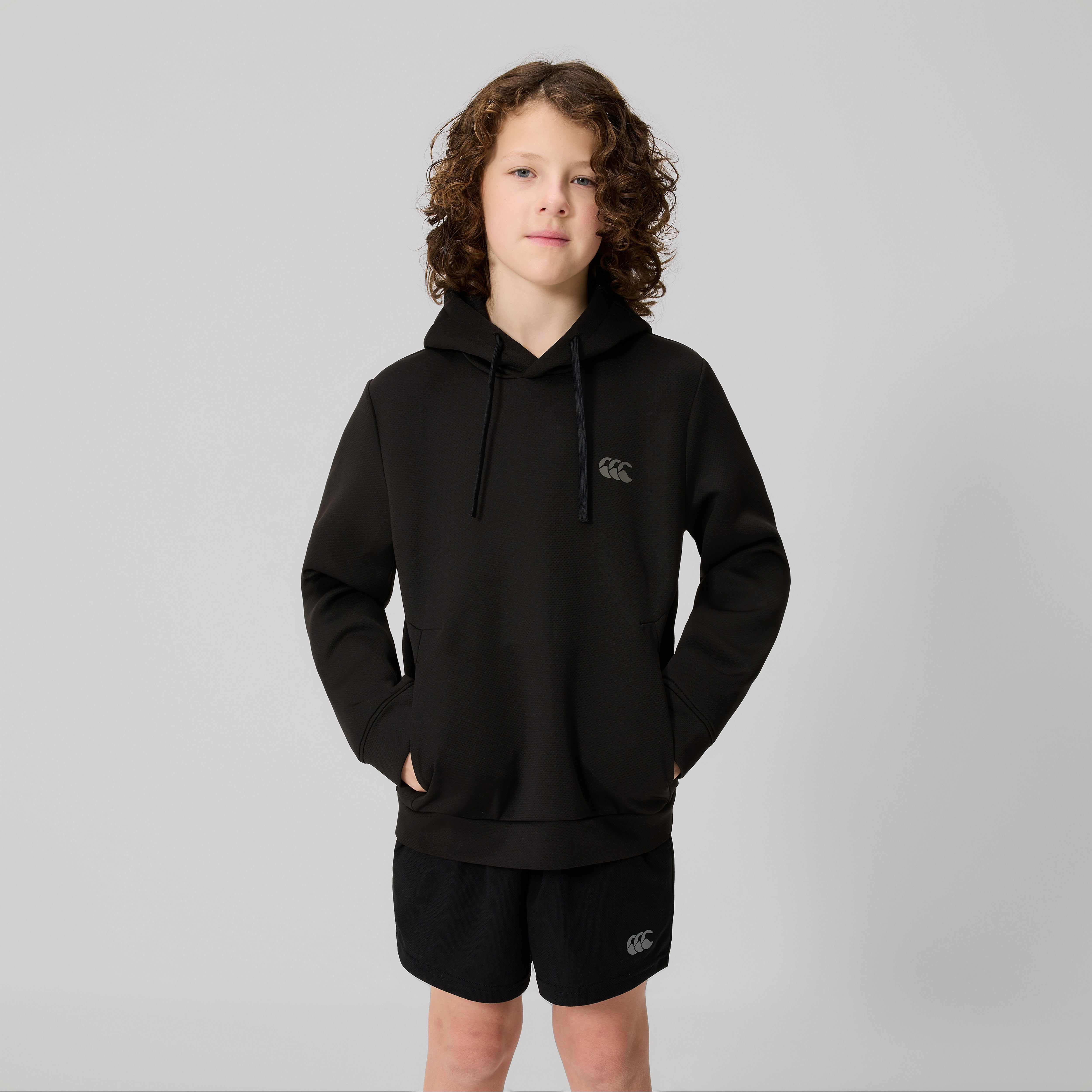 canterbury-sudadera-con-capucha-junior-unisex-tempo-negra image 2