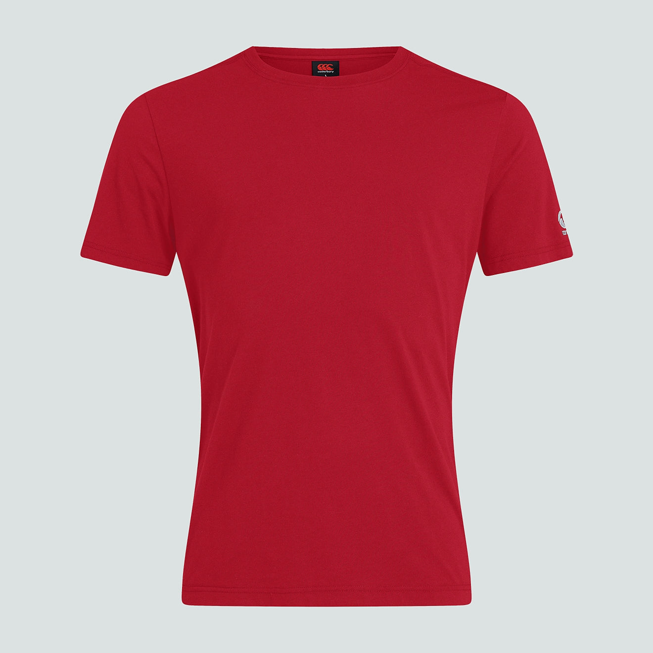 camiseta-canterbury-club-plain-para-hombre-roja image 3
