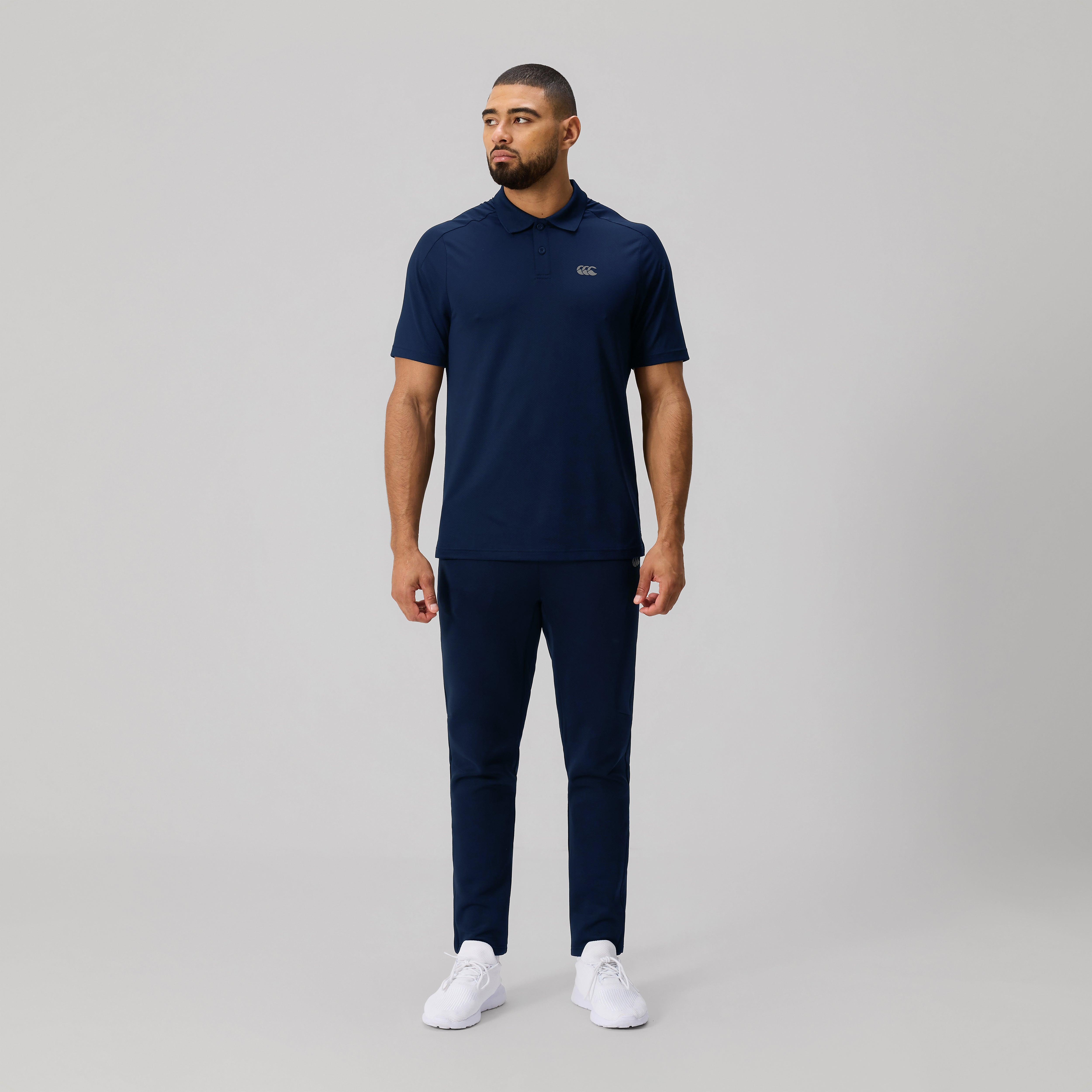 canterbury-mens-tempo-polo-shirt-navy image 2