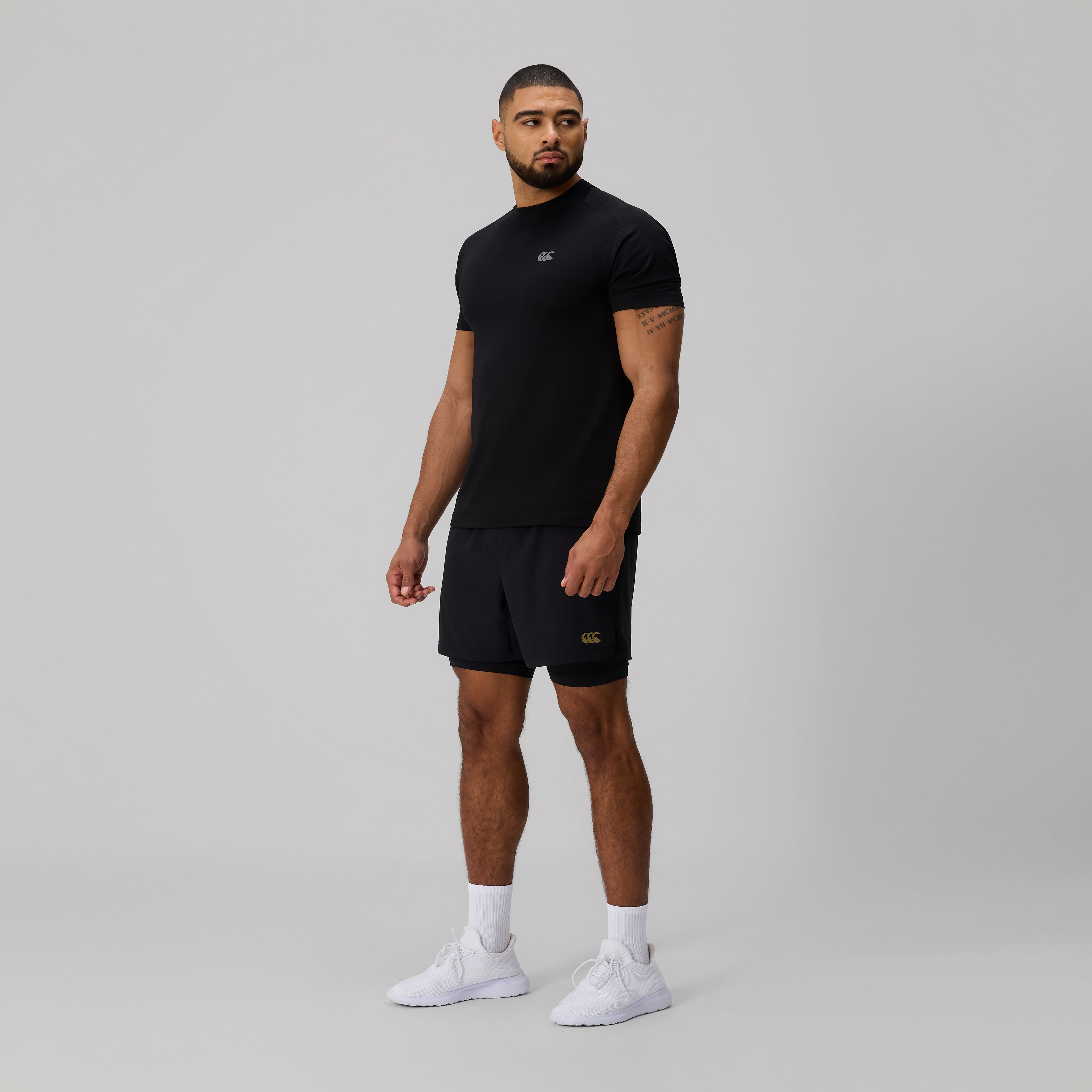 canterbury-mens-tempo-2-in-1-short-black image 2