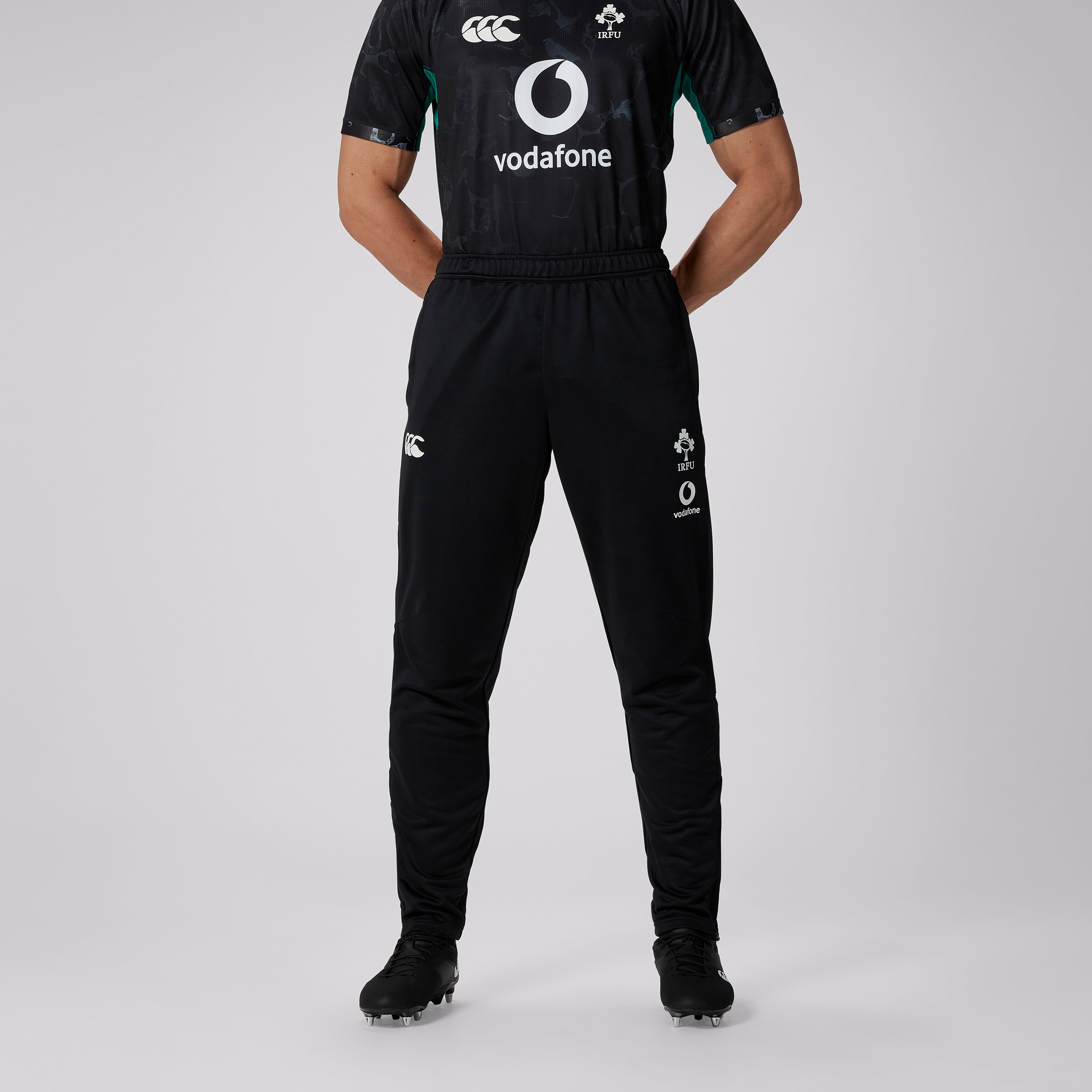 canterbury-pantal-n-ireland-vapodri-poly-knit-para-hombre-negro image 2