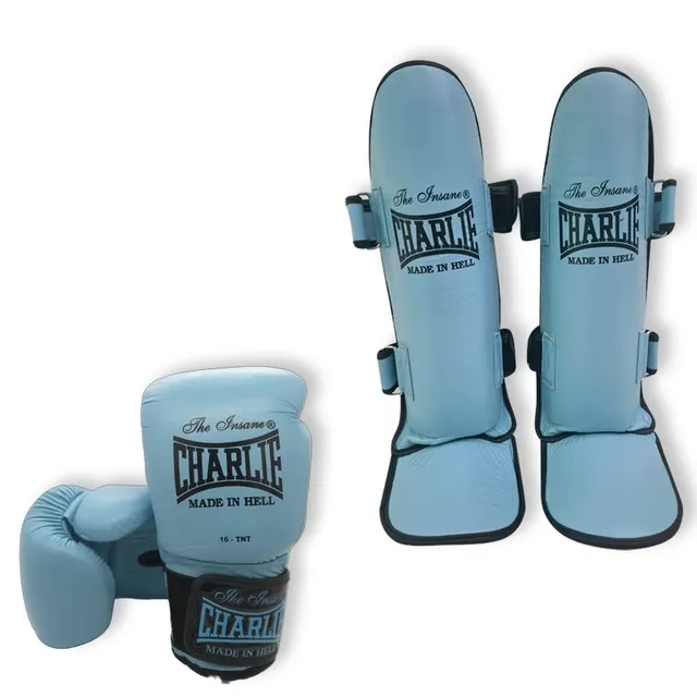 charlie-boxing-pack-m-kick-blue-sky-guantes-y-espinilleras image 1