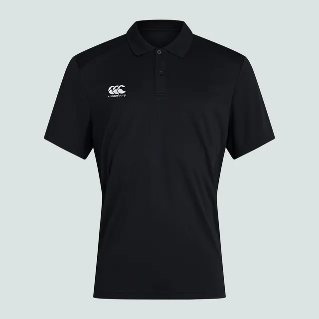 canterbury-club-dry-polo-negro-para-hombre image 1