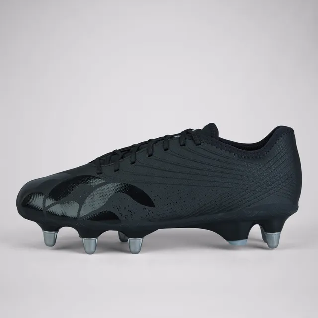botas-de-rugby-canterbury-stampede-groundbreak-pro-soft-ground-negro-gris image 1