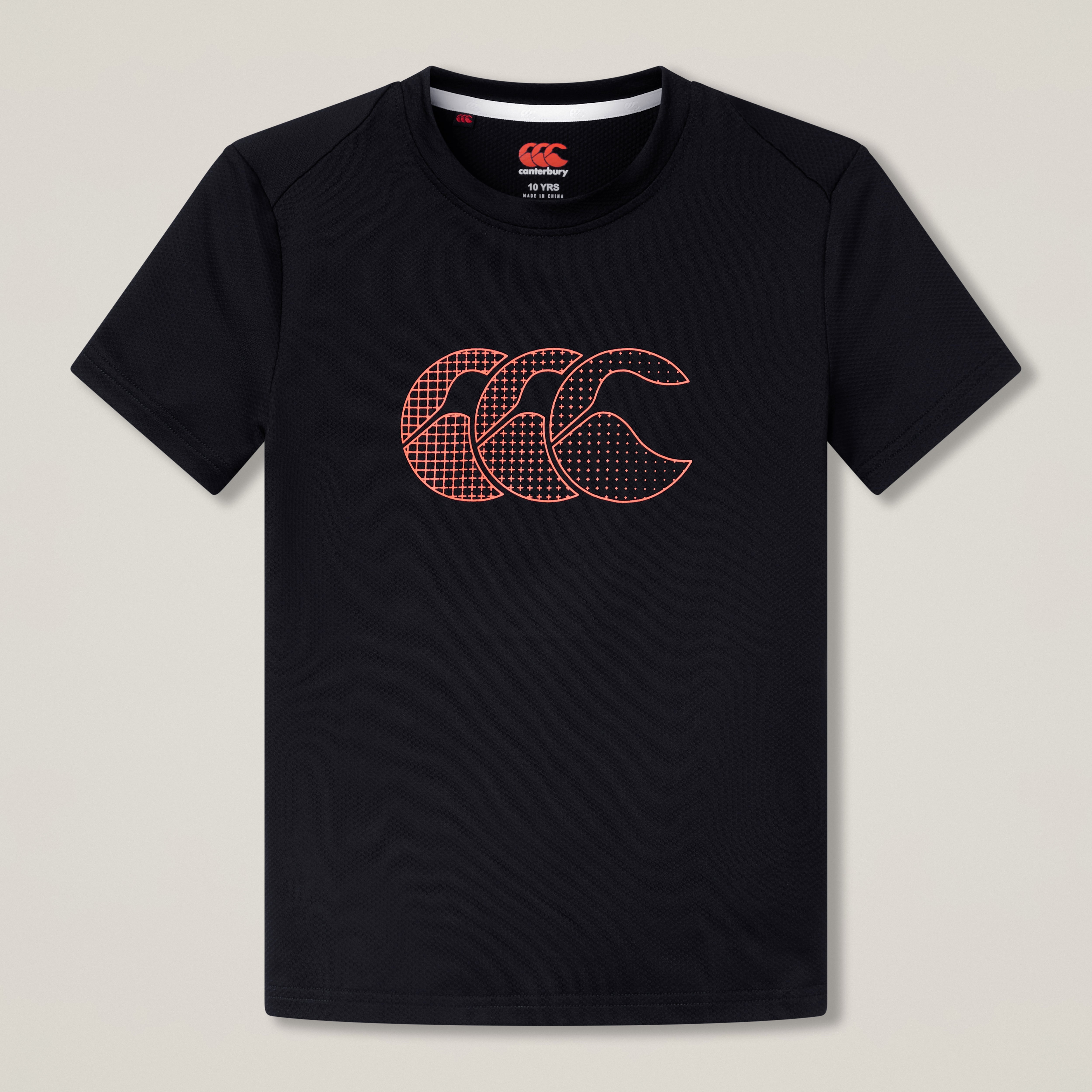 camiseta-canterbury-tempo-tee-negro-para-junior-unisex image 1