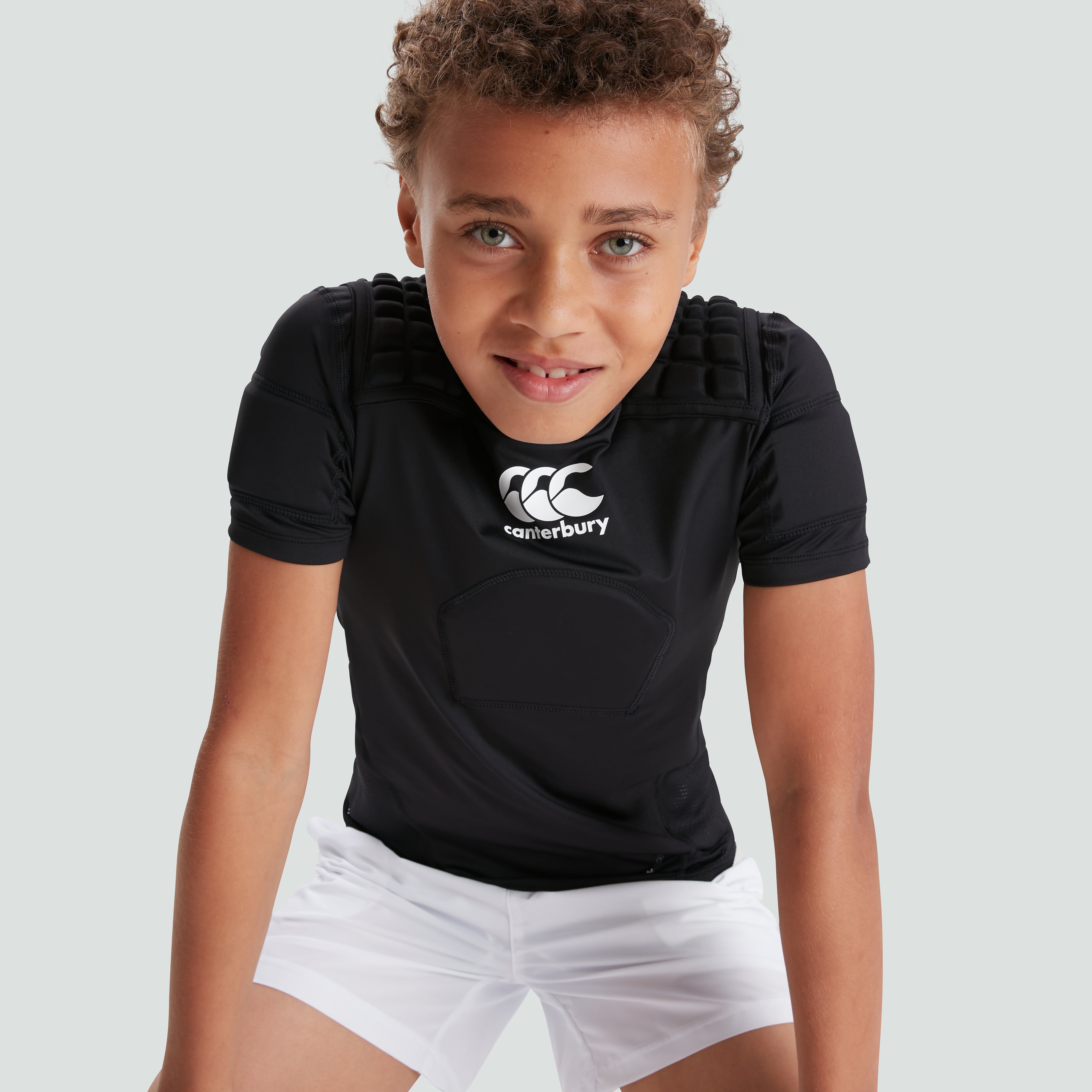 canterbury-ccc-pro-protection-peto-junior-unisex-negro image 5