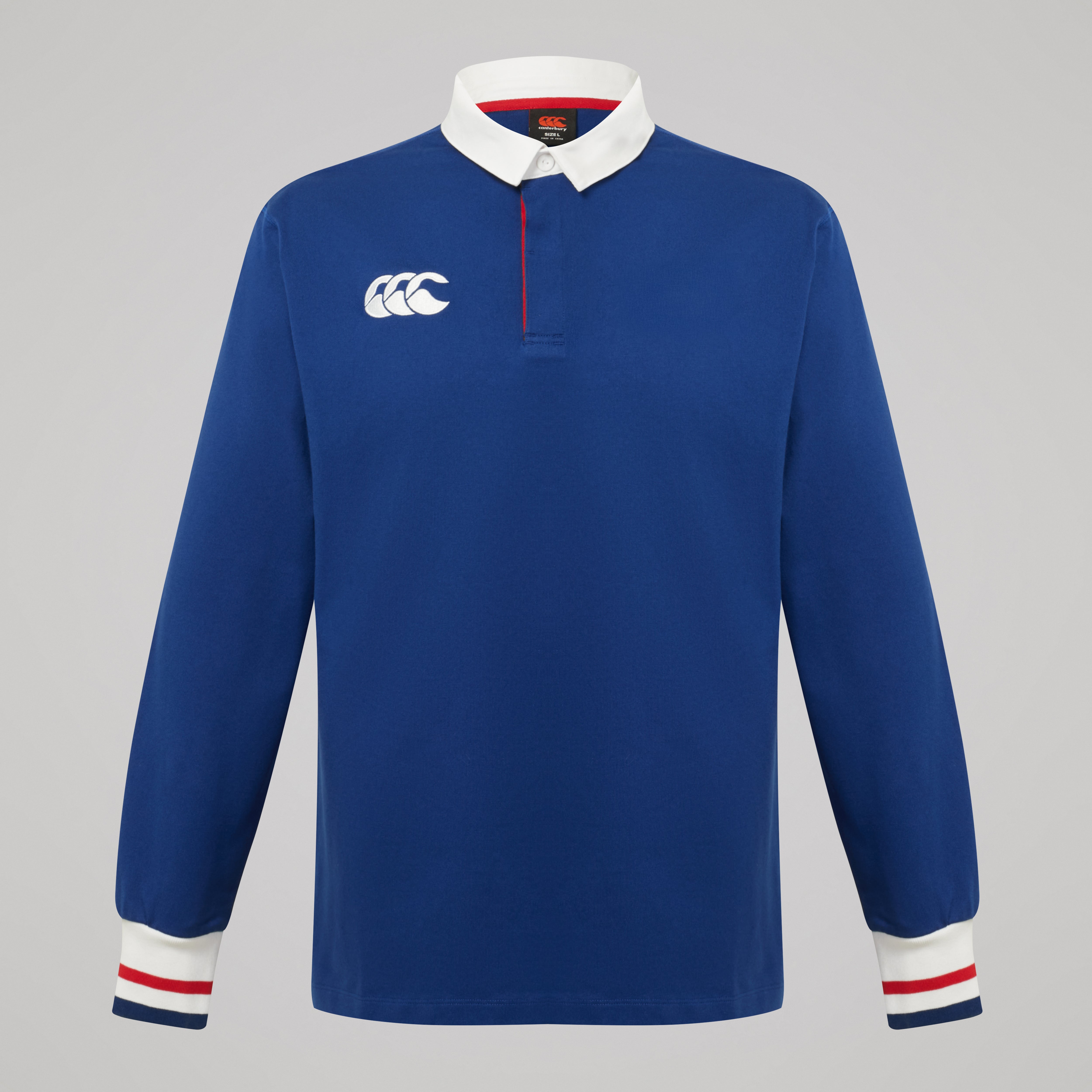 canterbury-camiseta-cl-sica-manga-larga-azul-unisex-adulto image 1