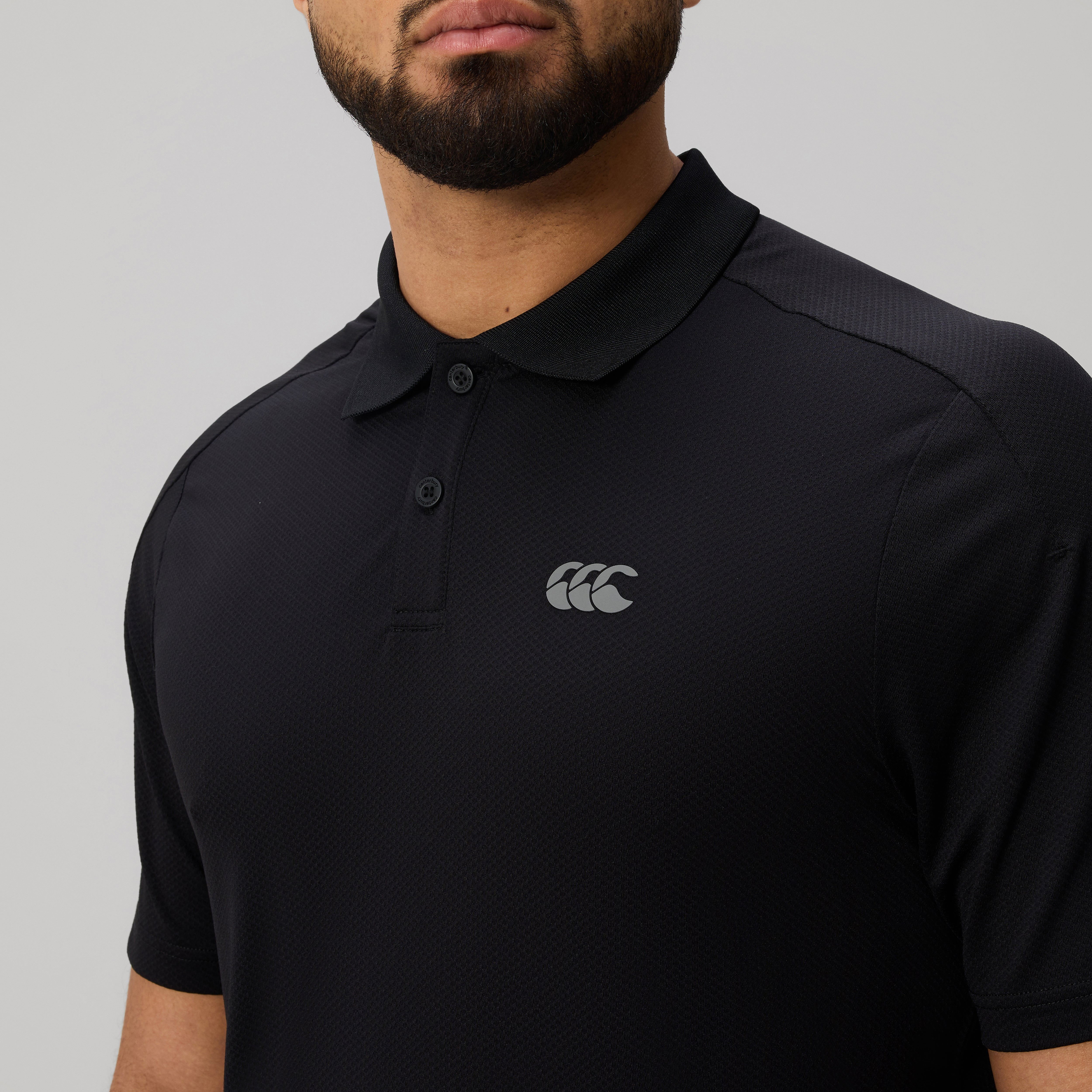polo-canterbury-tempo-negro-para-hombre image 7