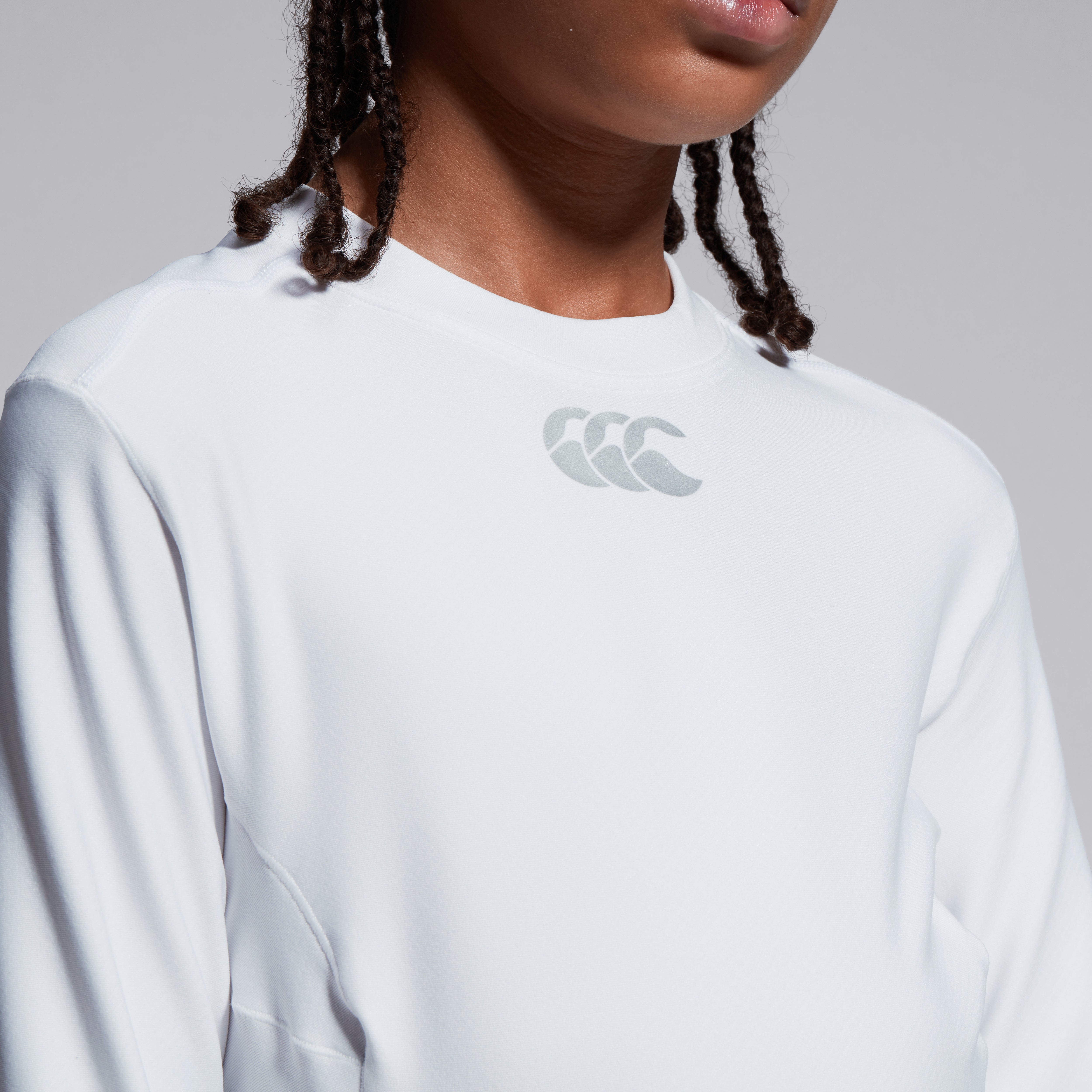 canterbury-junior-unisex-thermoreg-long-sleeved-top-white image 7