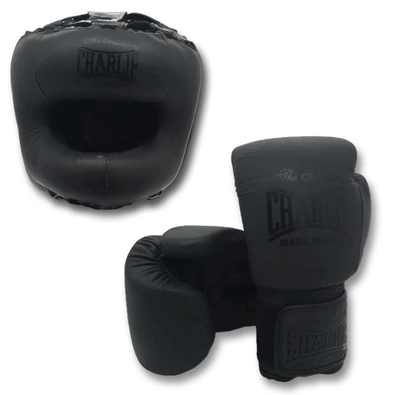 charlie-boxing-pack-m-boxeo-old-grey-guantes-y-casco-ahorra-20 image 1