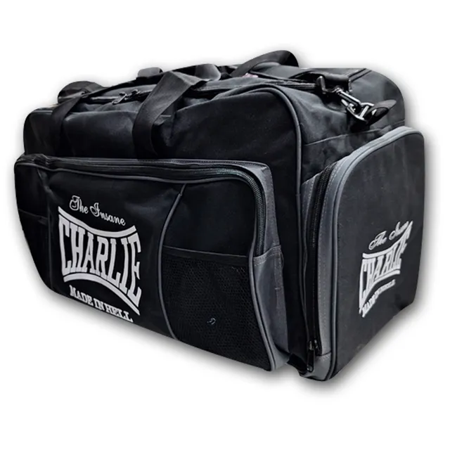 bolsa-de-deportes-charlie-boxing-sport-bag-black-x-de-cordura-65-litros image 1