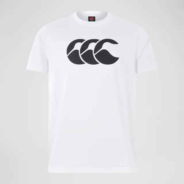 camiseta-canterbury-ccc-cotton-logo-tee-white-para-hombre image 1