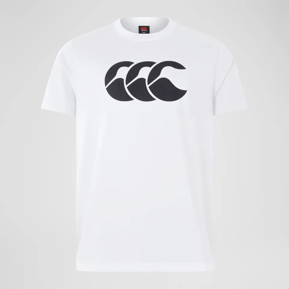 camiseta-canterbury-ccc-cotton-logo-tee-white-para-hombre image 1