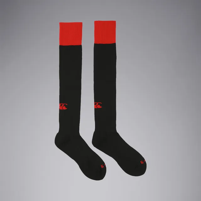 canterbury-club-cap-sock-flag-rojo-negro-unisex image 1