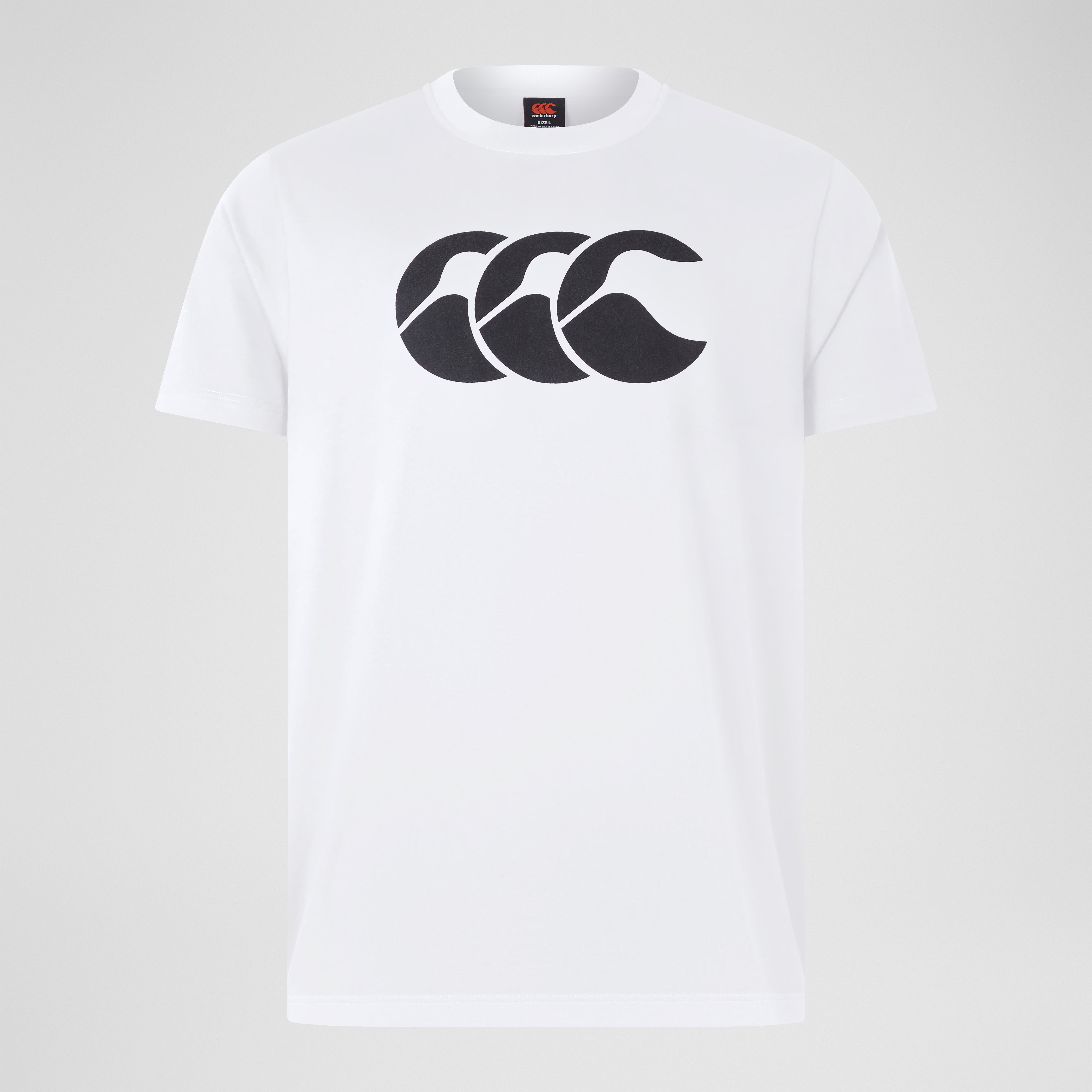 camiseta-canterbury-ccc-cotton-logo-tee-white-para-hombre image 1