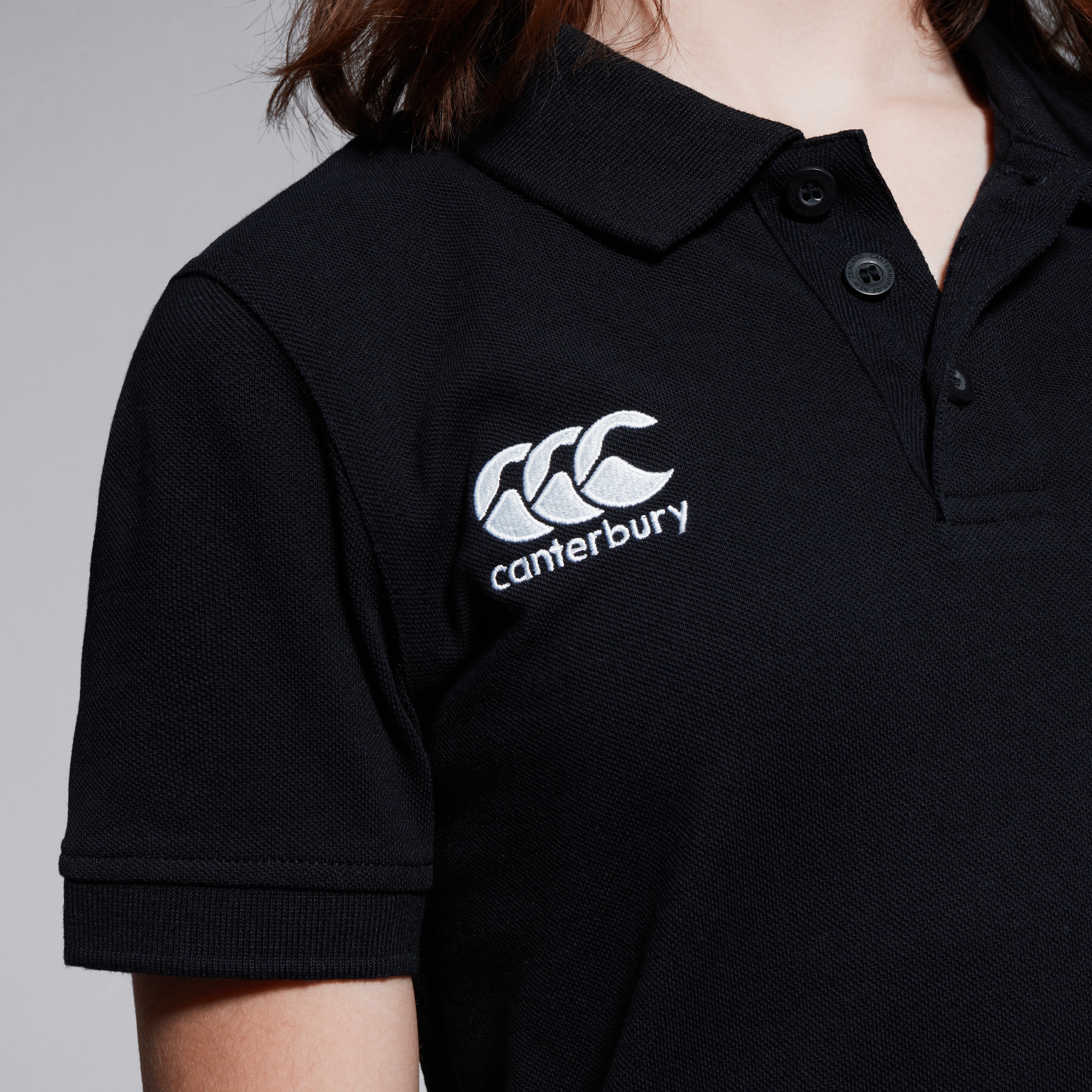 polo-canterbury-waimak-negro-para-junior-unisex image 8