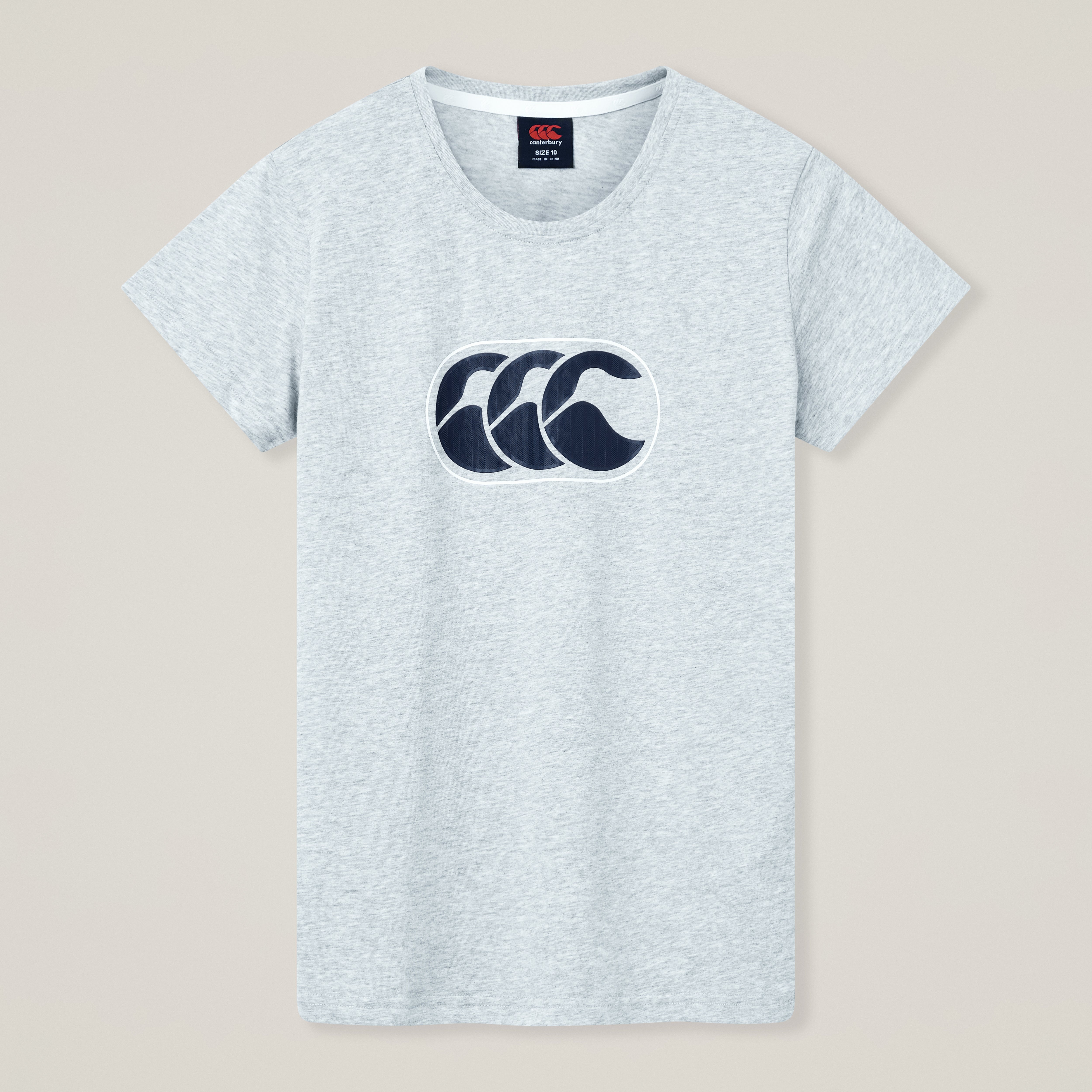 canterbury-ccc-rakaia-2-0-camiseta-mujer-gris image 1