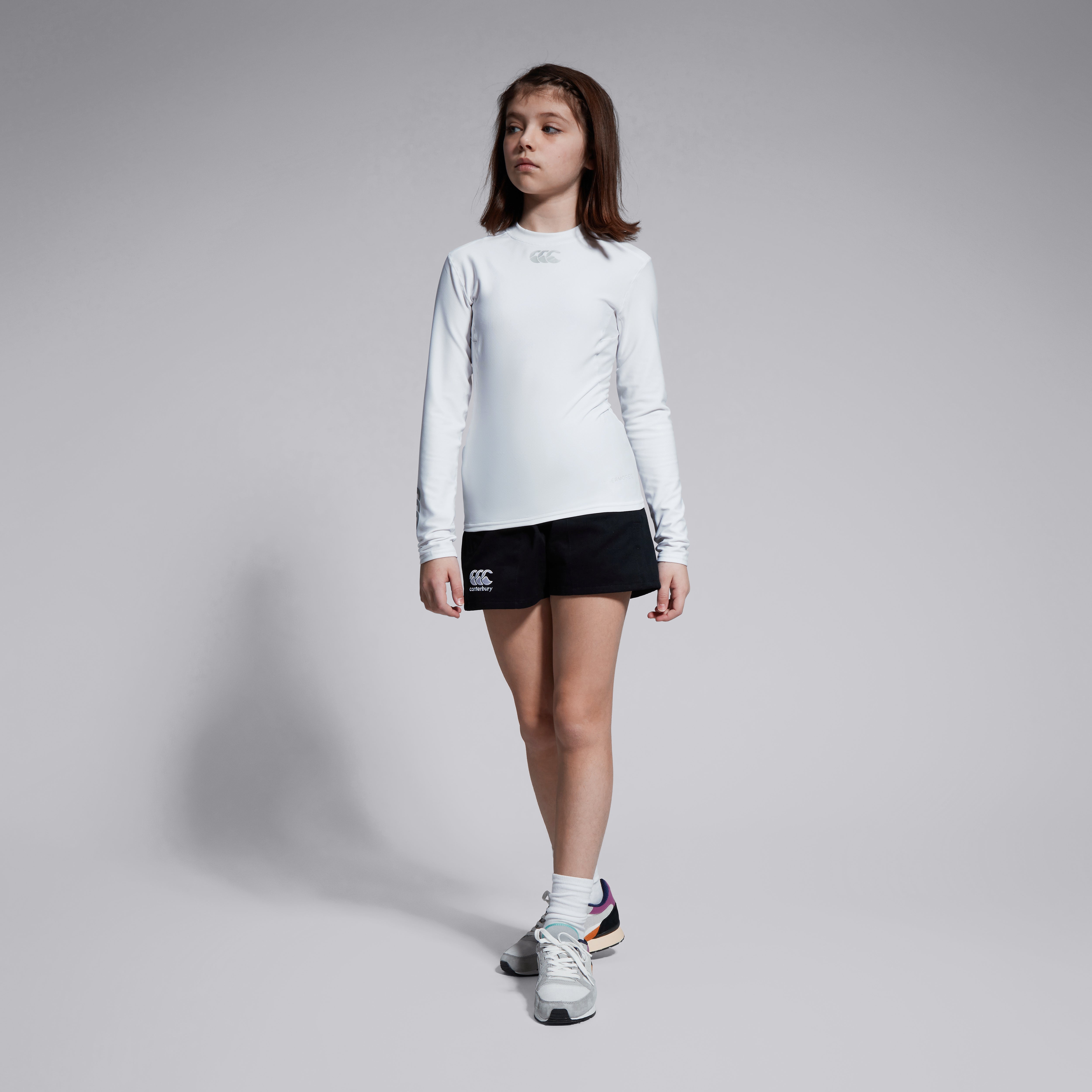 canterbury-junior-unisex-thermoreg-long-sleeved-top-white image 3