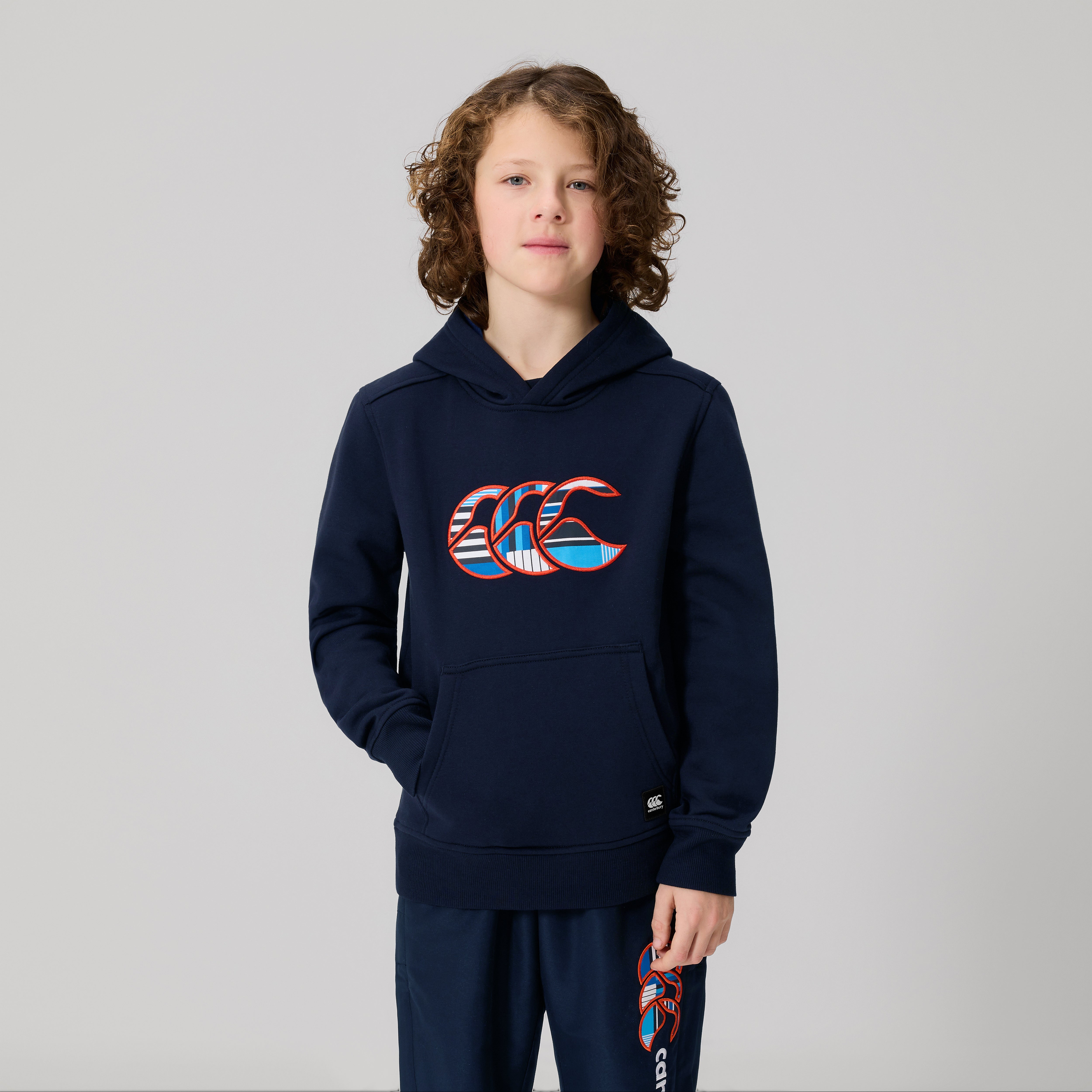 canterbury-uglies-sudadera-con-capucha-y-logo-para-ni-o-azul-marino image 3