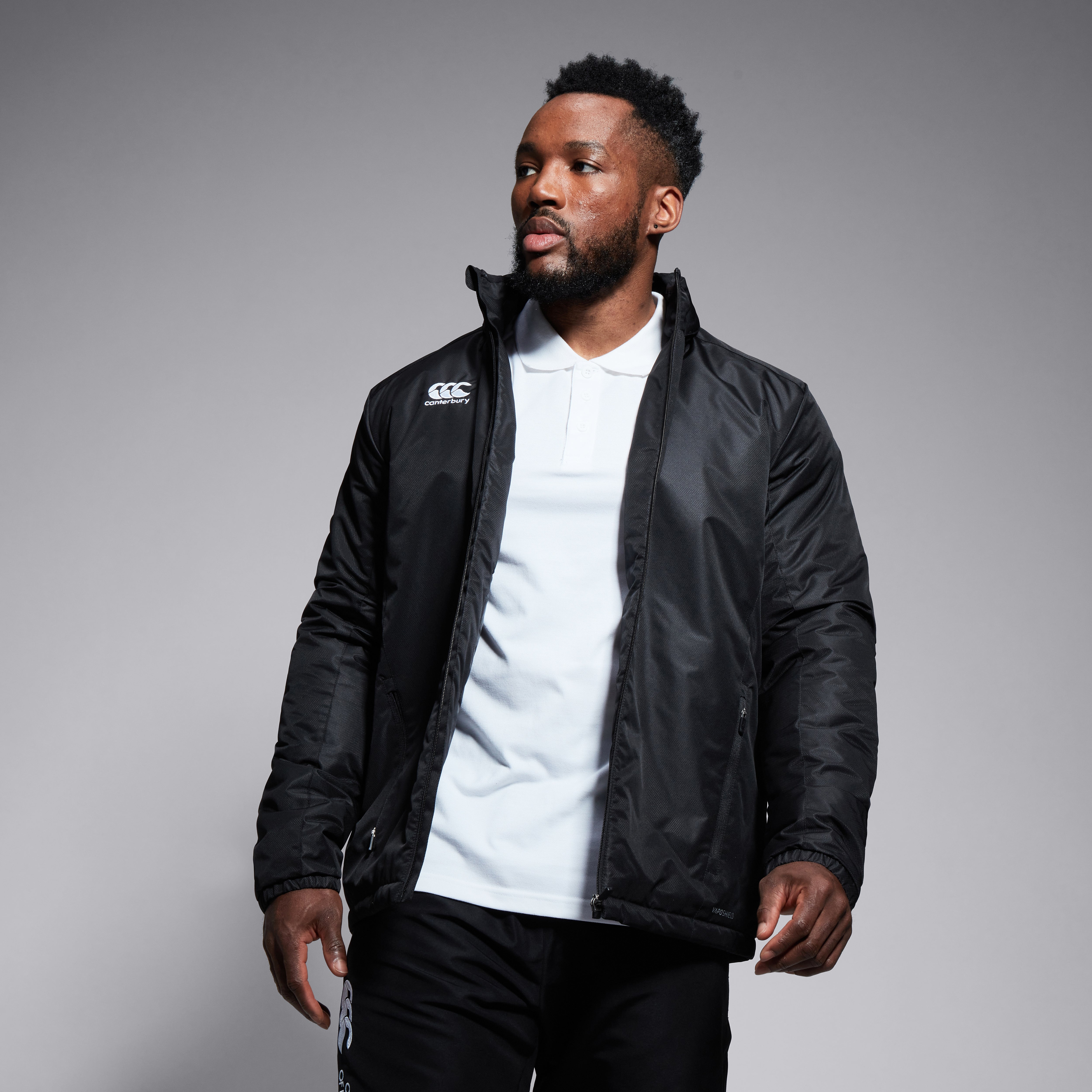 canterbury-club-vaposhield-stadium-jacket-hombre-negro-chaqueta-acolchada-e-impe image 4