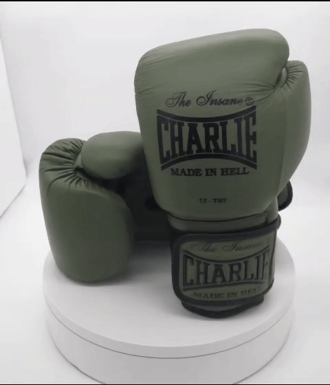 charlie-boxing-pack-m-full-kick-army-guantes-espinillera-y-casco image 4