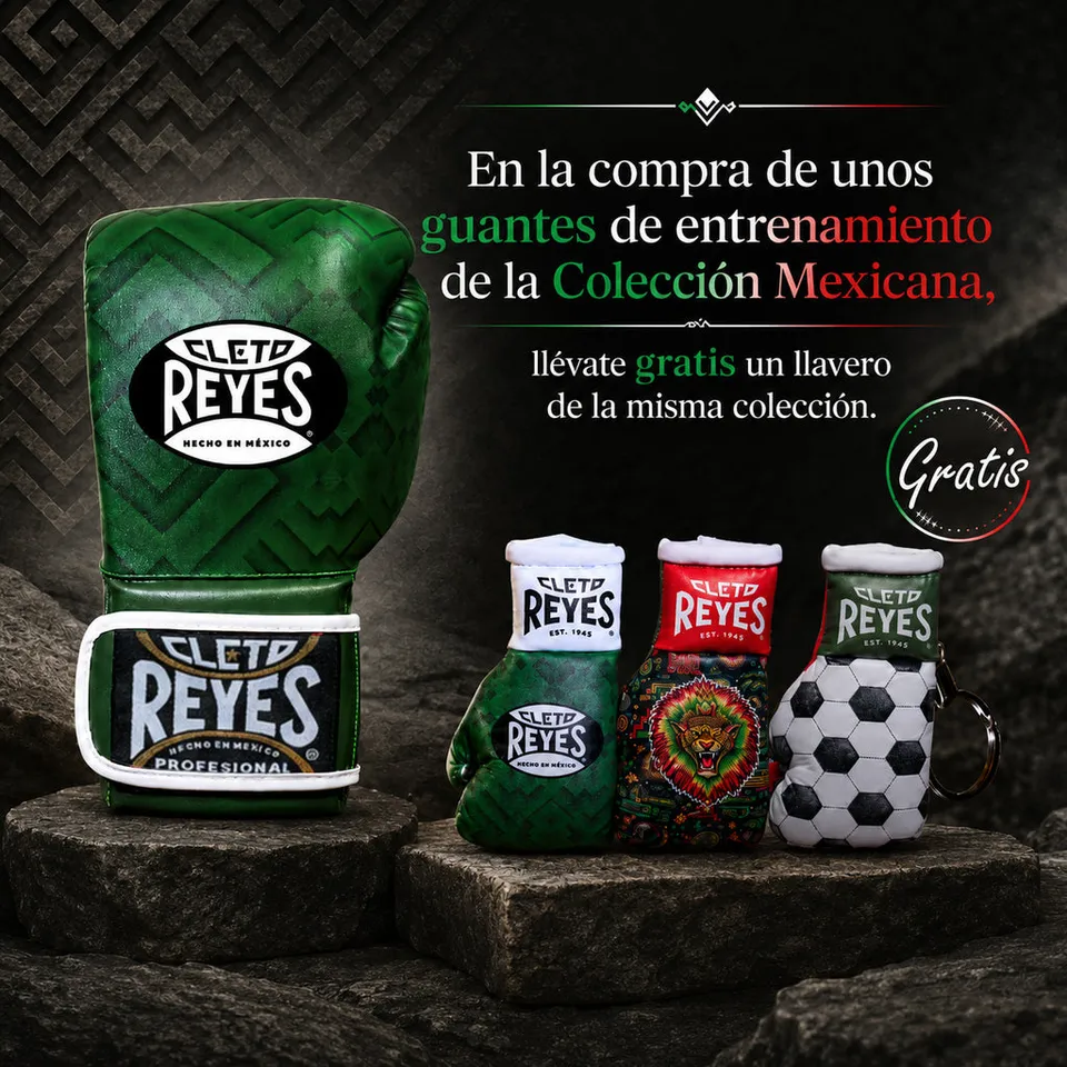 cleto-reyes-guante-de-entrenamiento-con-cierre-de-contacto-colecci-n-mexicana image 1
