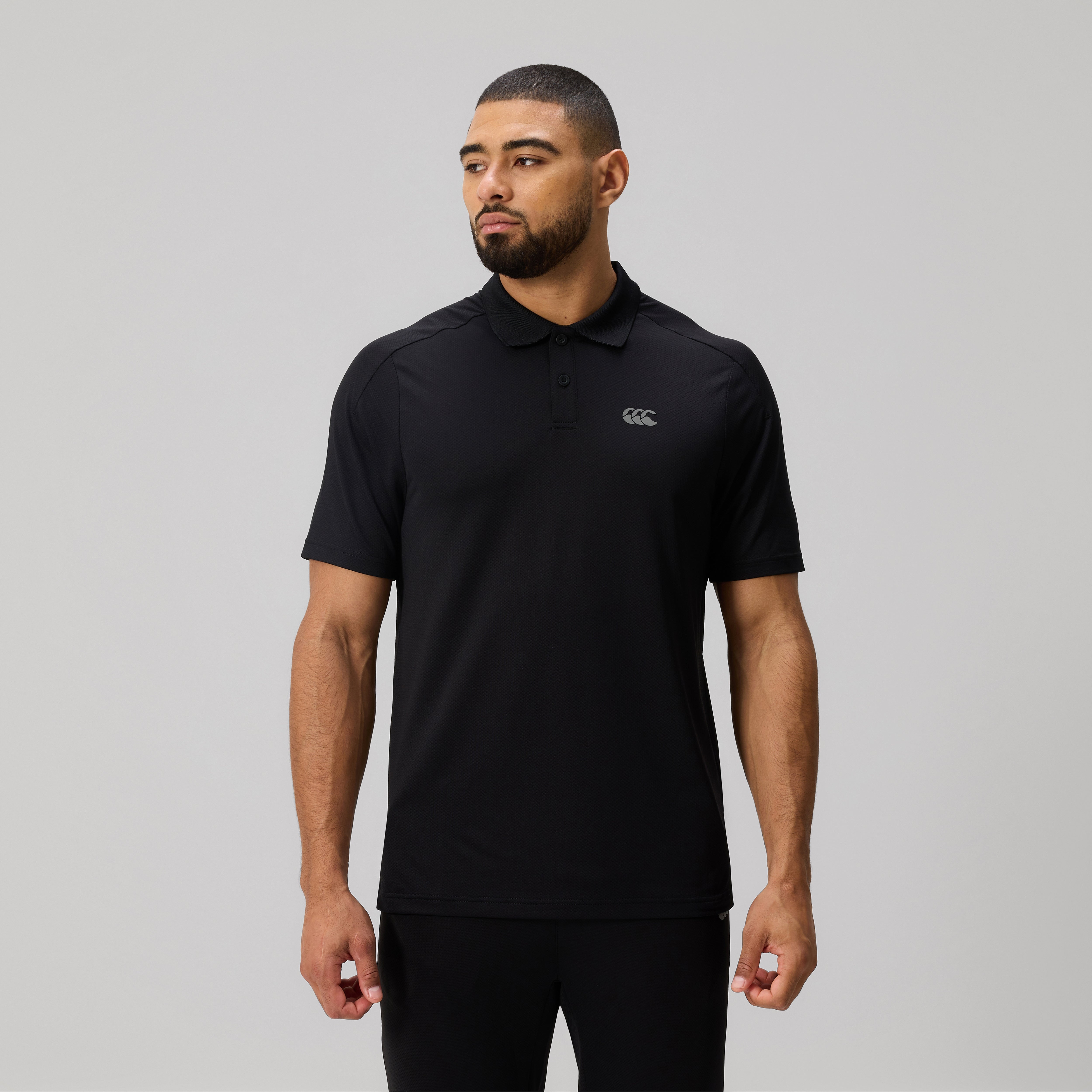 polo-canterbury-tempo-negro-para-hombre image 3