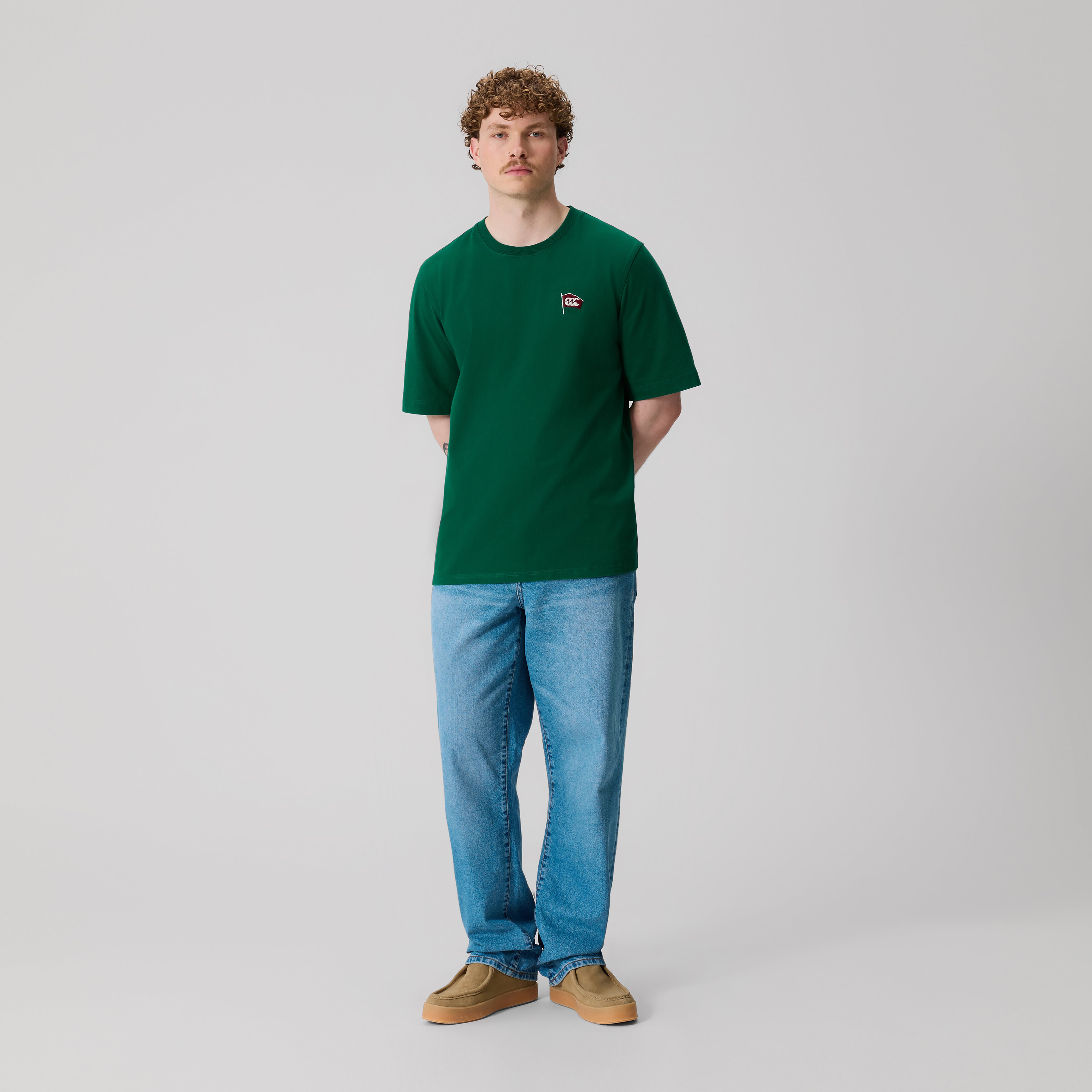 canterbury-classic-camiseta-para-hombre-verde-oscuro image 3