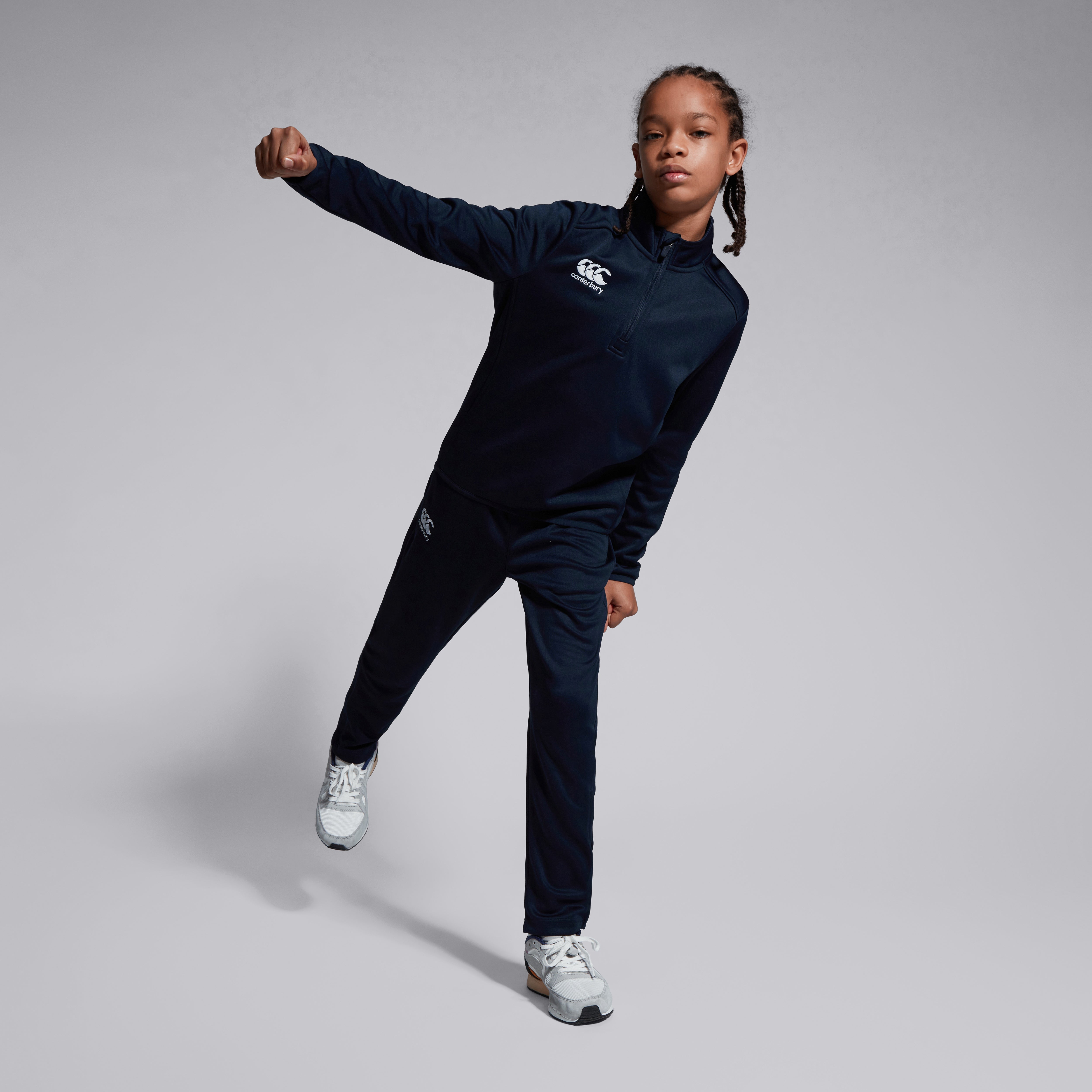 sudadera-con-cremallera-1-4-canterbury-club-midlayer-para-junior-unisex-azul-mar image 3
