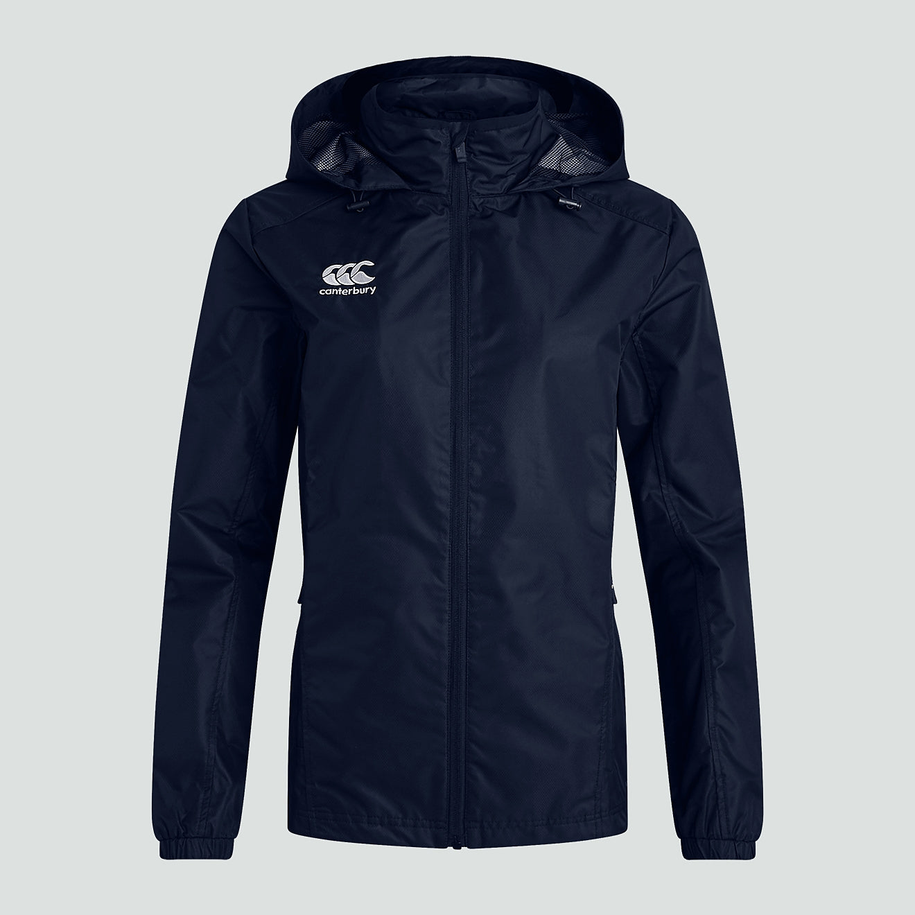 chaqueta-impermeable-canterbury-club-vaposhield-full-zip-navy-para-mujer image 1
