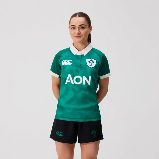 canterbury-camiseta-irlanda-home-test-rugby-verde-blanco-para-mujer image 1