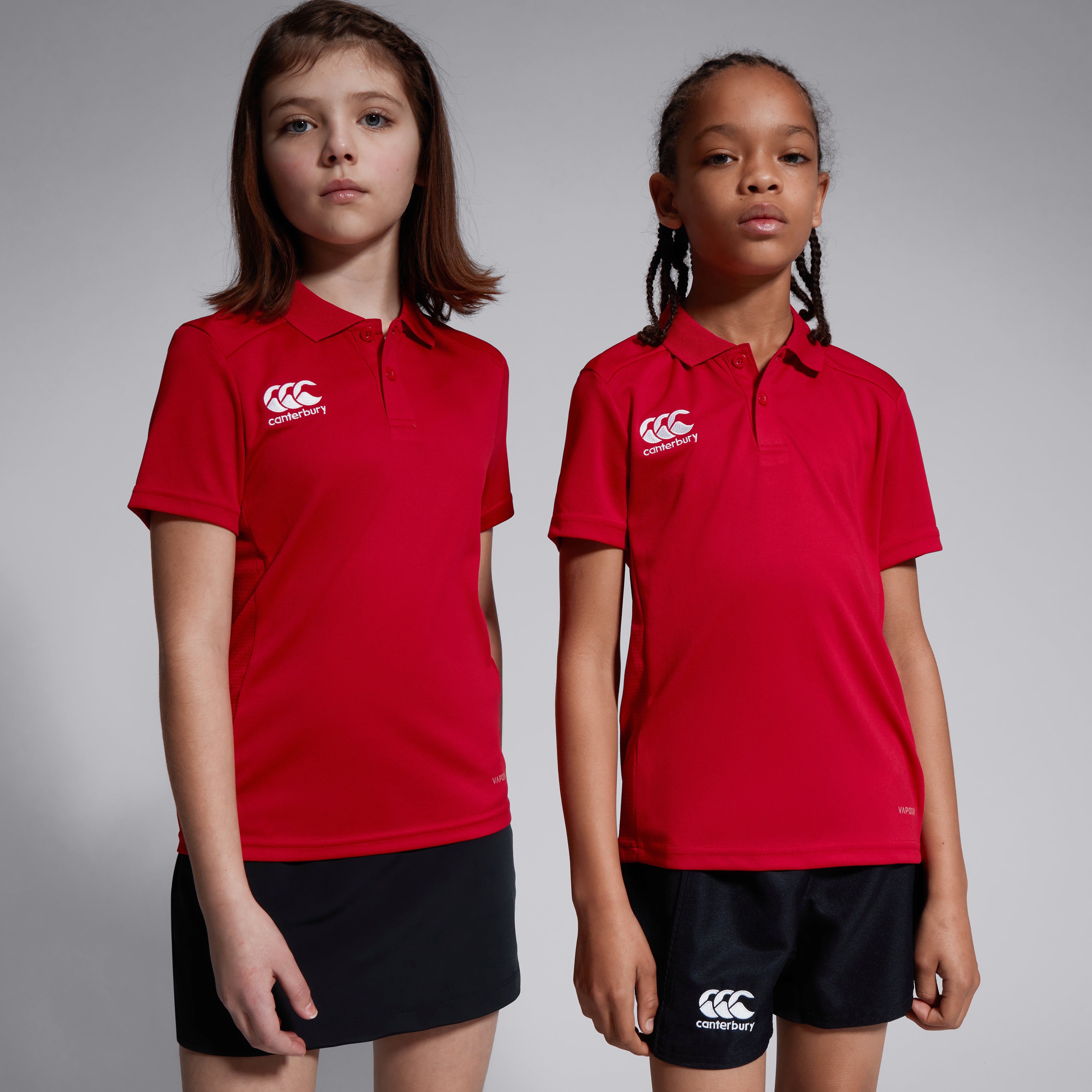 canterbury-club-dry-polo-shirt-rojo-junior-unisex image 4