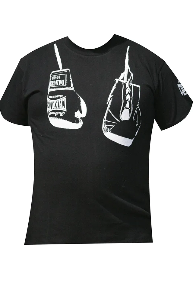 camiseta-charlie-boxing-guantes-manga-corta-bordado-en-manga-y-serigraf-a-en-pec image 1