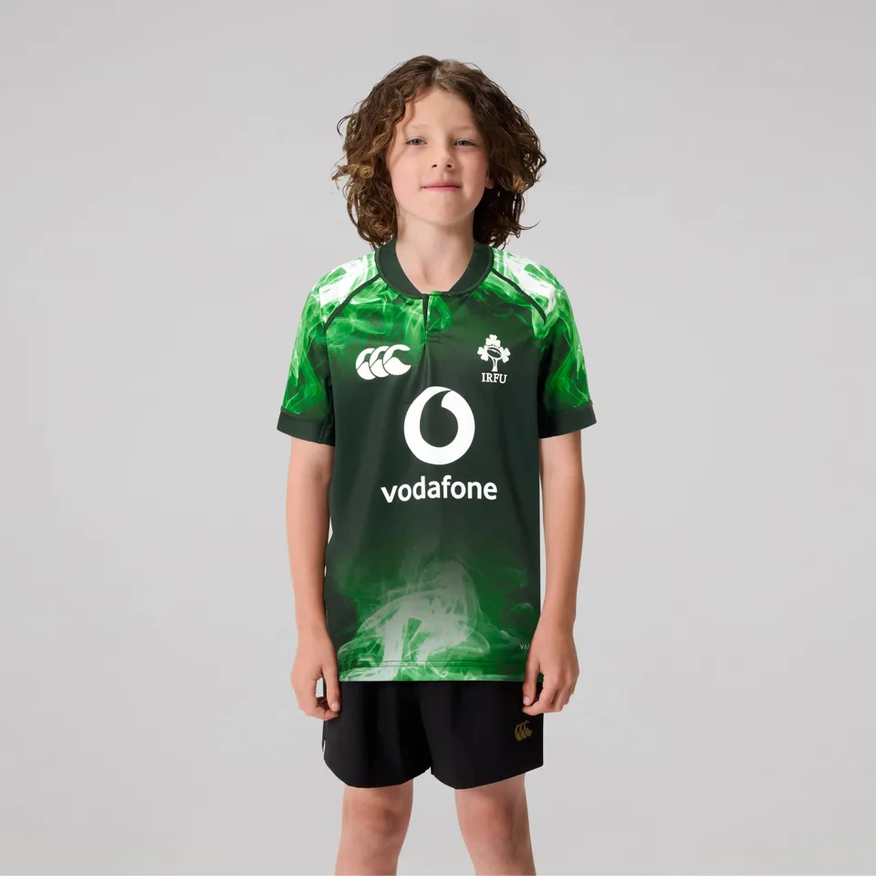 camiseta-de-rugby-irlanda-chicago-25-26-pre-game-pro-junior-unisex-verde image 1