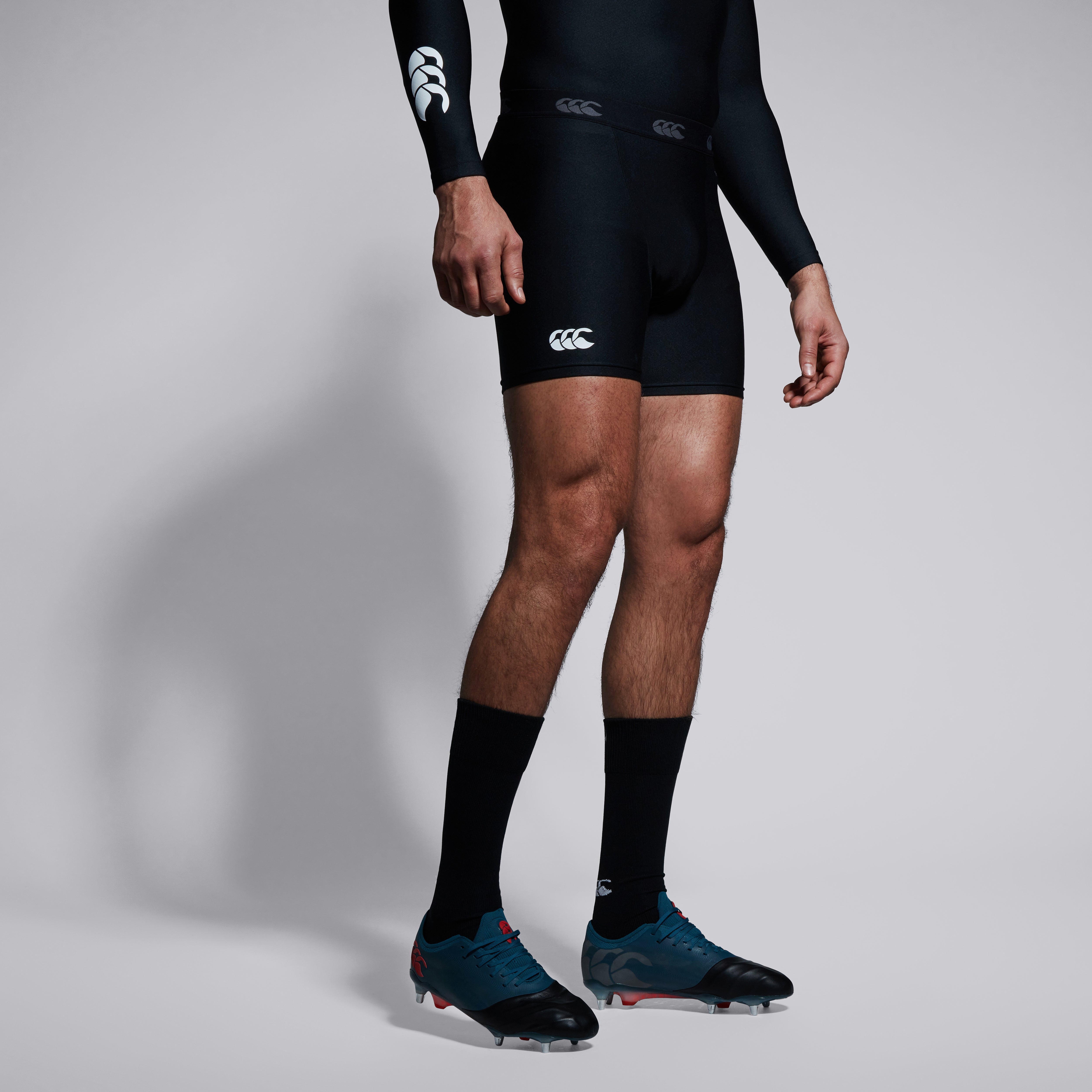 canterbury-pantal-n-corto-thermoreg-6-pulgadas-negro-para-hombre image 2