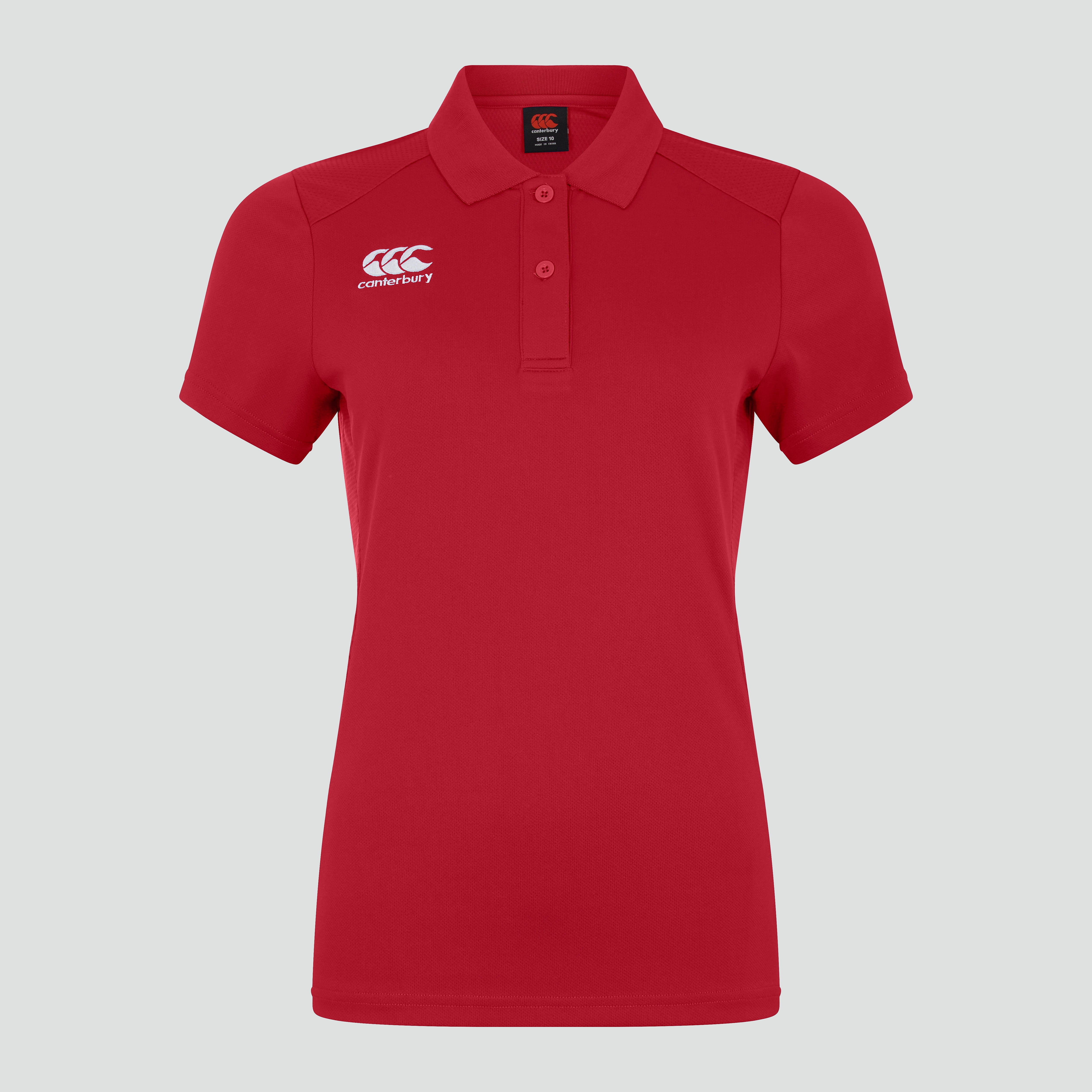 canterbury-club-dry-polo-shirt-rojo-junior-unisex image 3