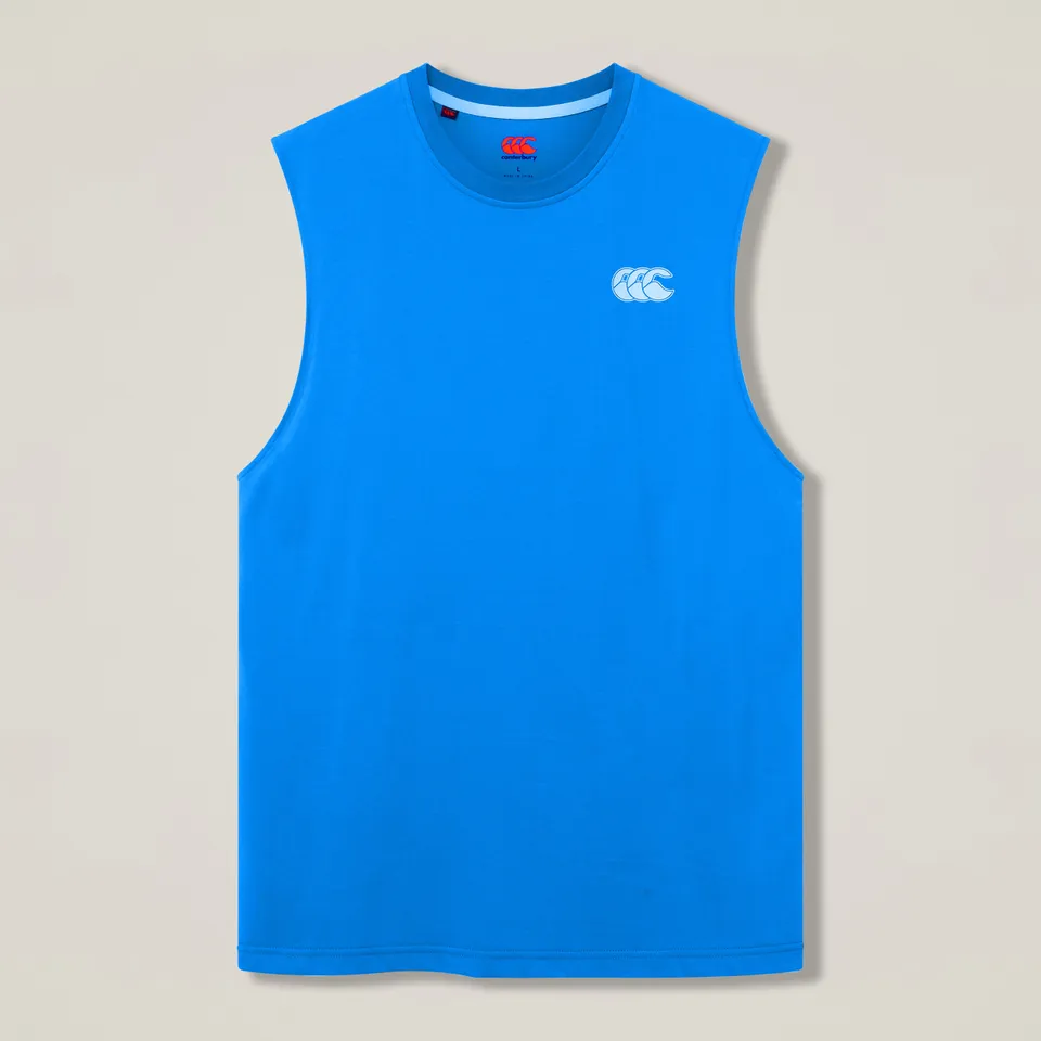 canterbury-tempo-camiseta-de-tirantes-de-entrenamiento-azul-para-hombre image 1