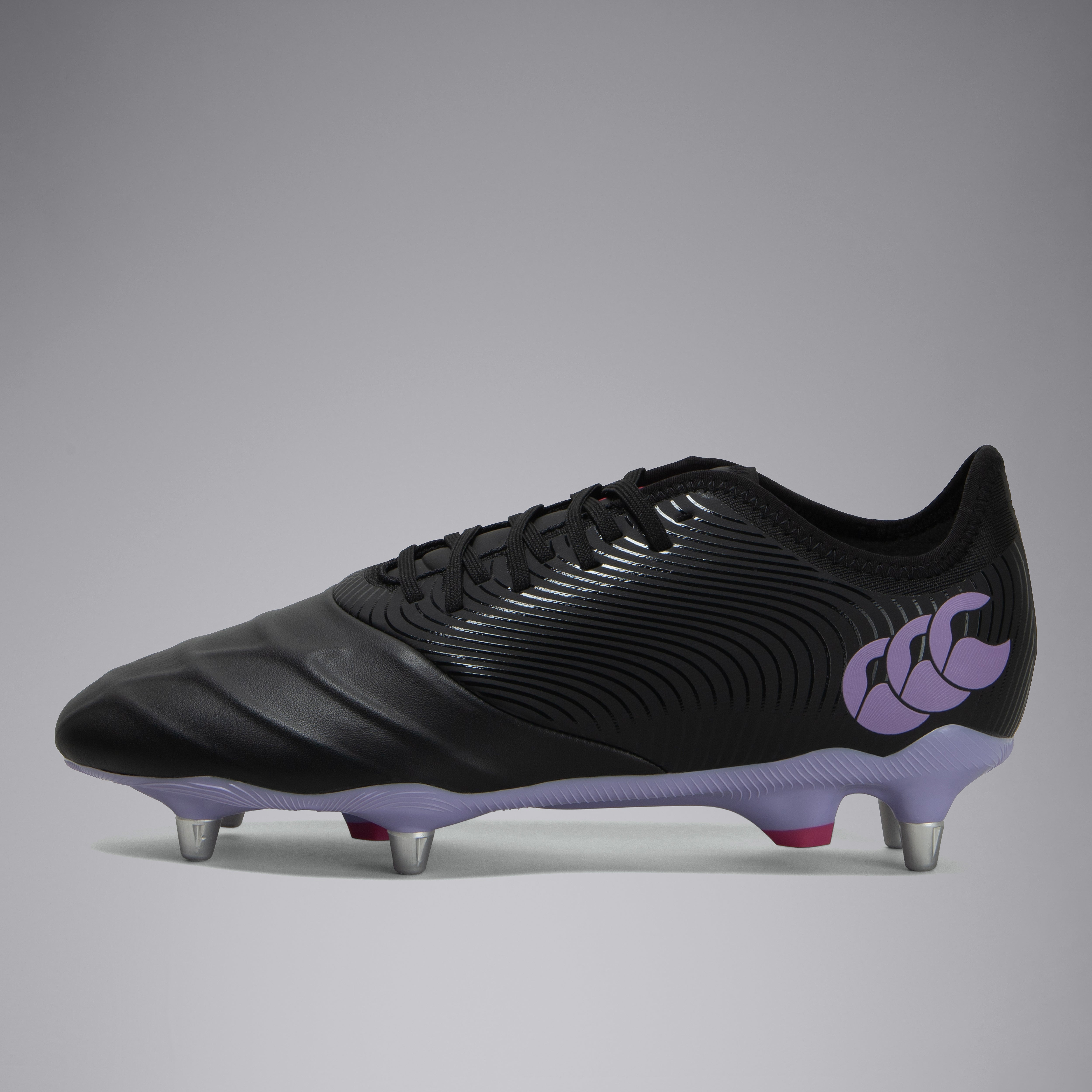 canterbury-phoenix-genesis-pro-botas-de-rugby-suelo-blando-negro-p-rpura-adulto- image 1
