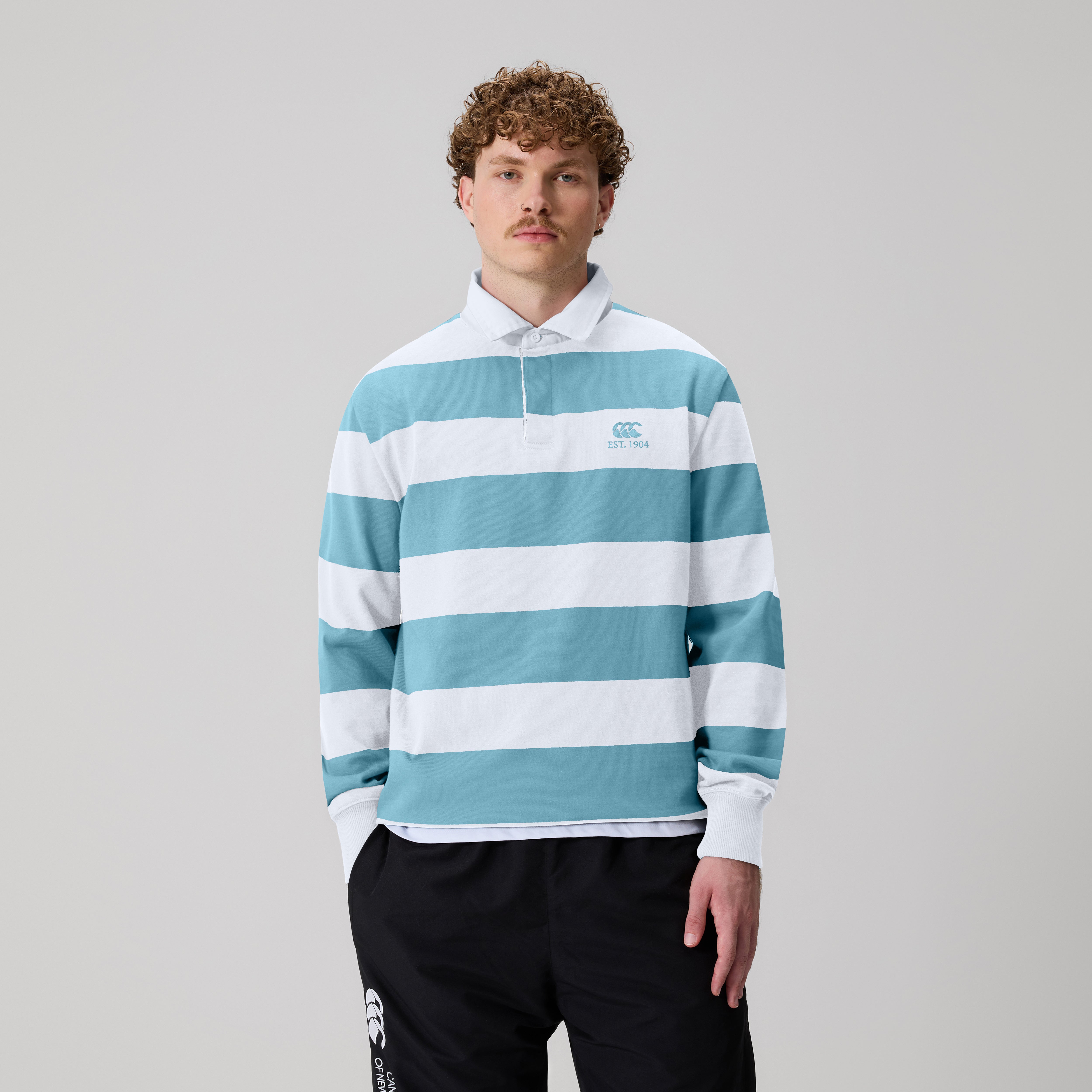 canterbury-hoop-rugby-jersey-azul-para-hombre image 1
