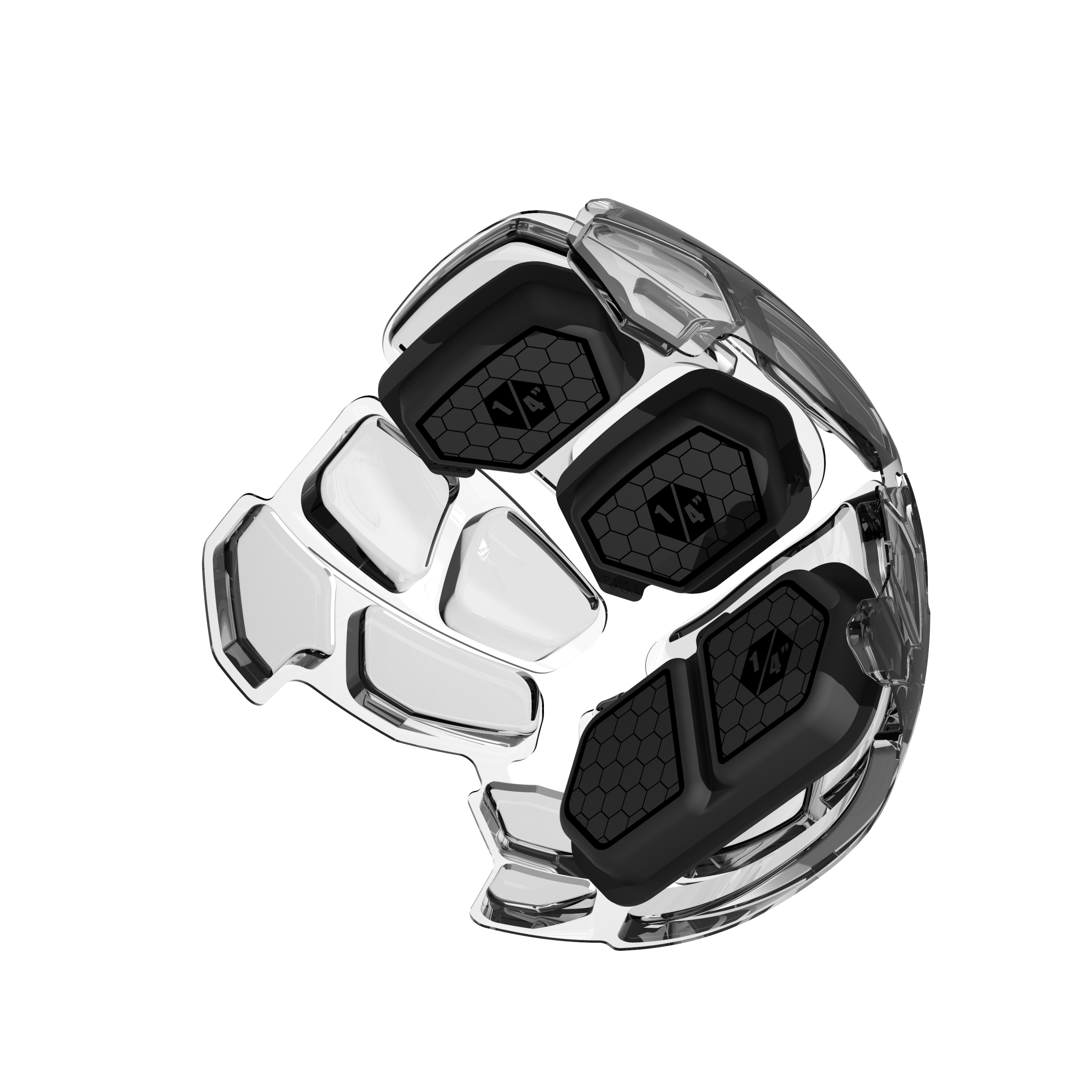 kit-de-ajuste-schutt-f7-2-0-para-casco-de-f-tbol-americano-con-calibradores-de-c image 2
