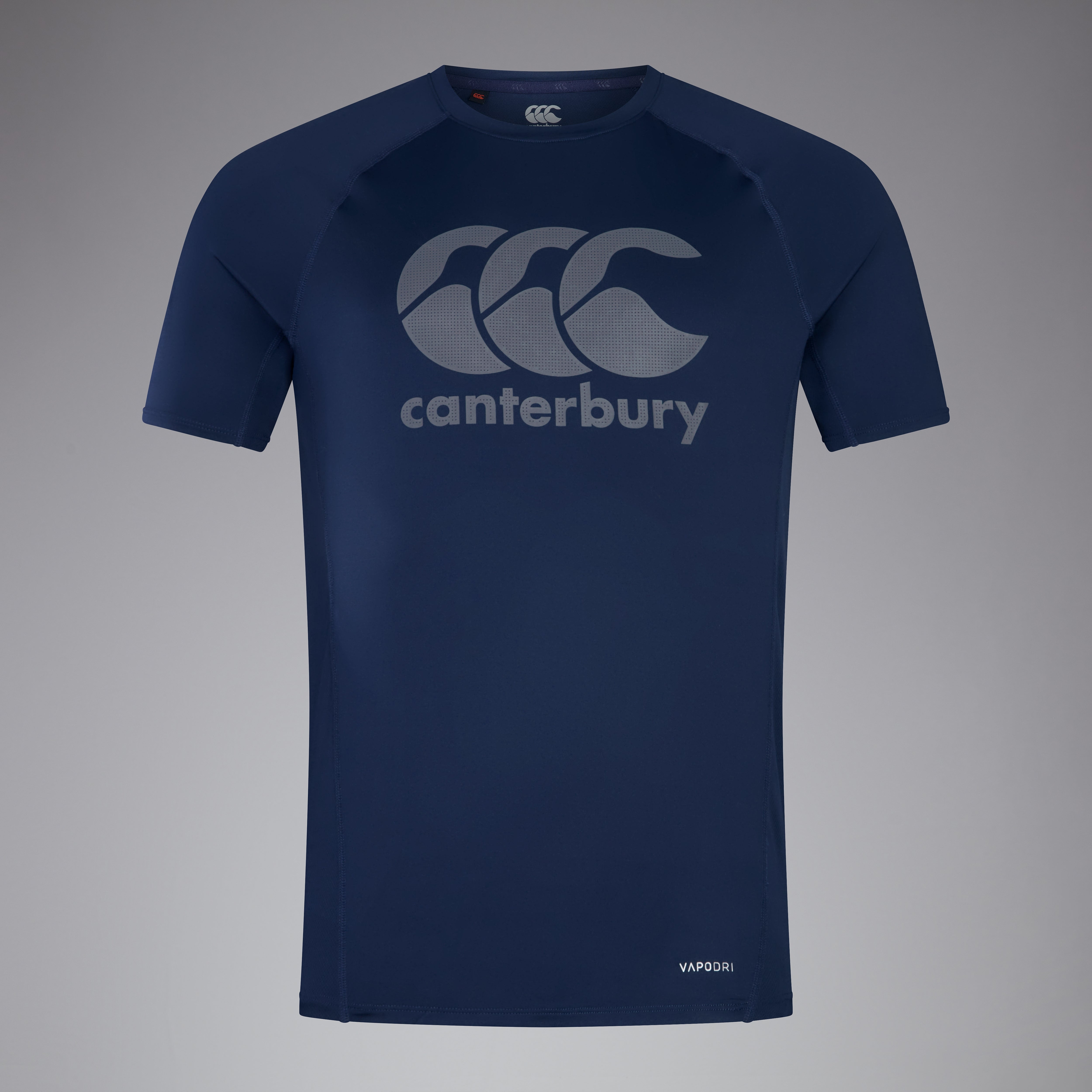canterbury-mens-large-logo-superlight-tee-navy image 1