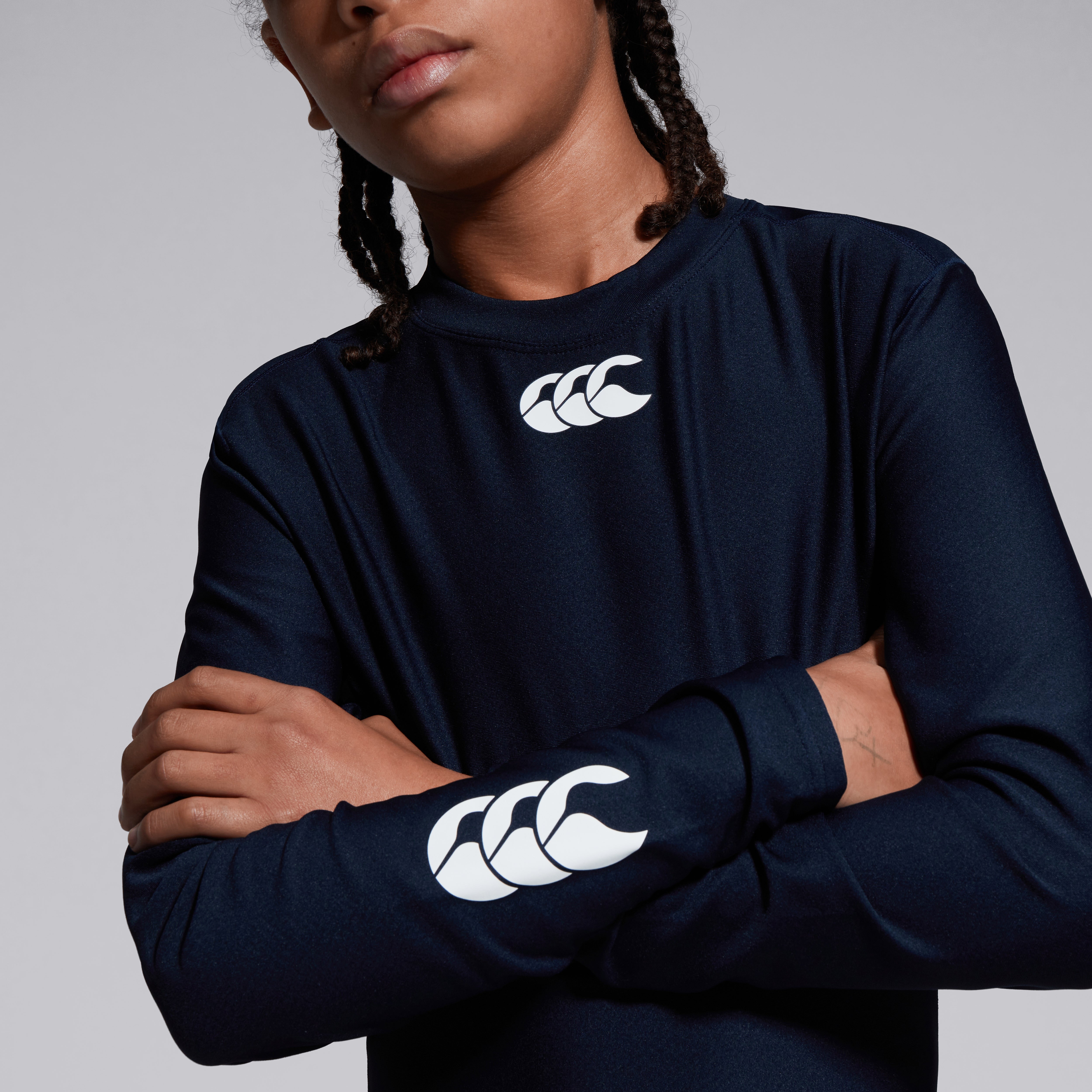 canterbury-thermoreg-camiseta-t-rmica-manga-larga-azul-marino-para-junior-unisex image 6