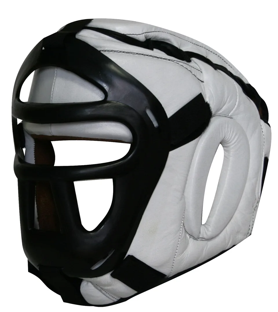 charlie-boxing-hermes-casco-de-boxeo-con-reja-protectora-de-cara image 1