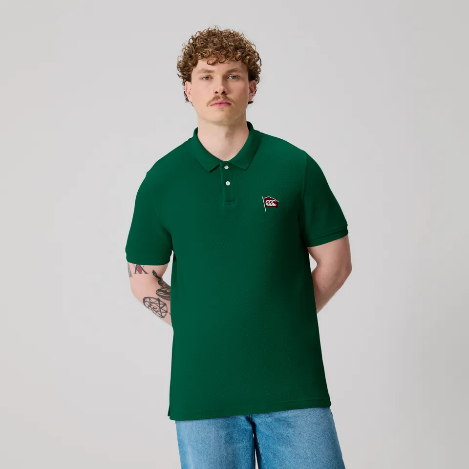 canterbury-polo-cl-sico-hombre-verde-oscuro image 1