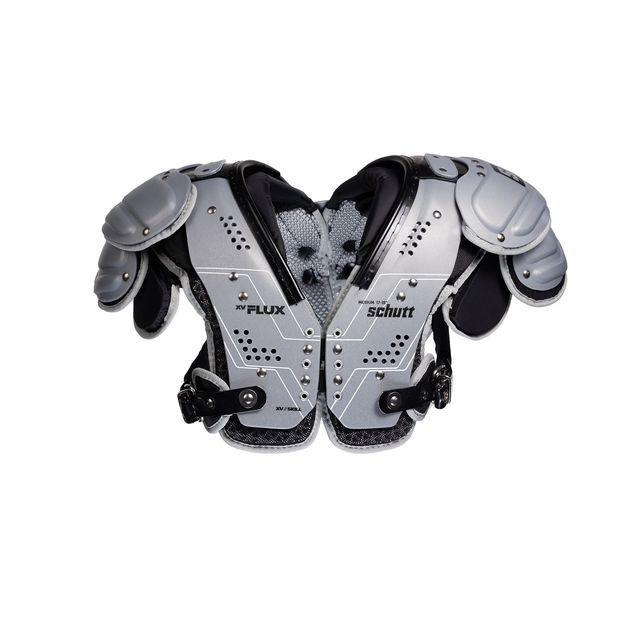 schutt-xv-flux-hombreras-de-habilidad-para-qb-wr-y-db-arco-ultra-move-arco-trase image 1
