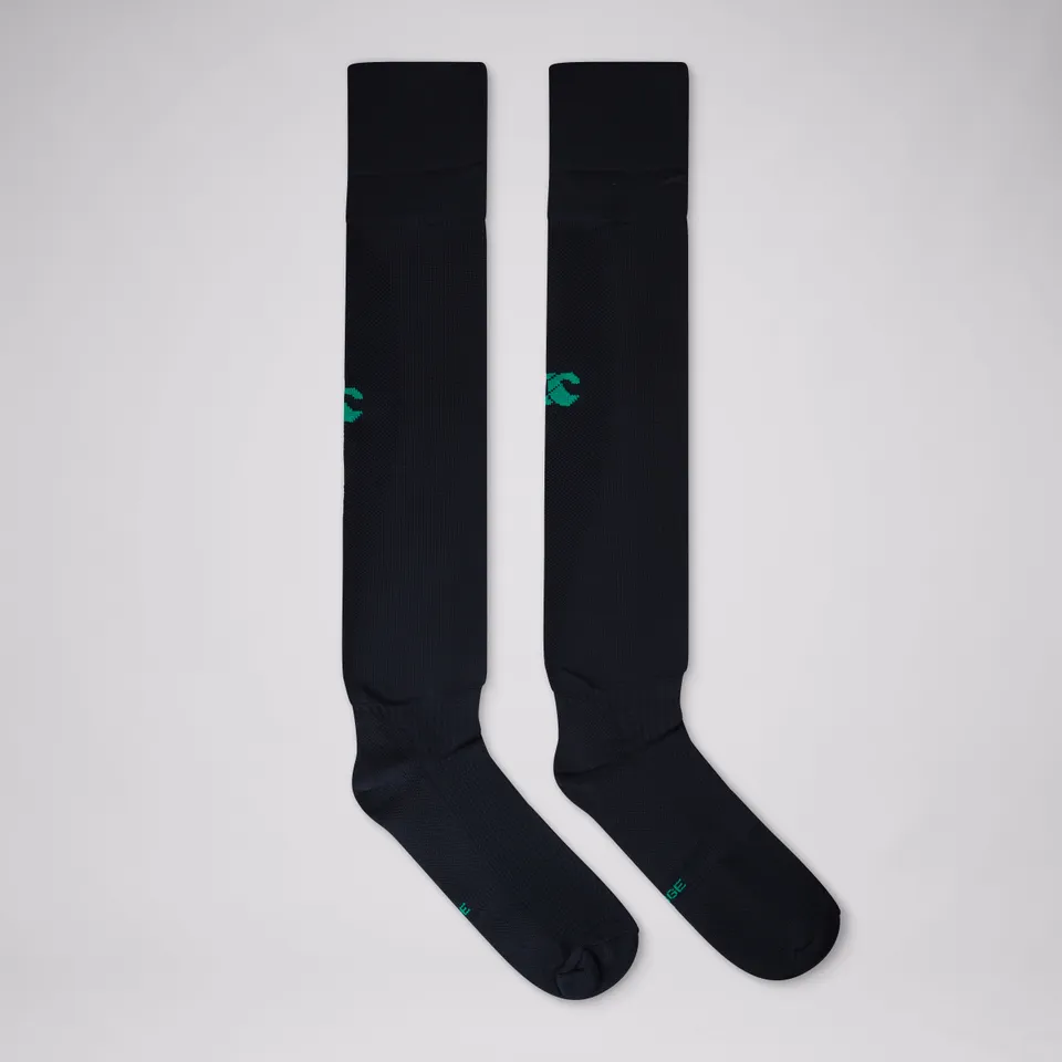 canterbury-ireland-alternate-calcetines-de-rugby-con-grip-negro-verde-adulto-uni image 1